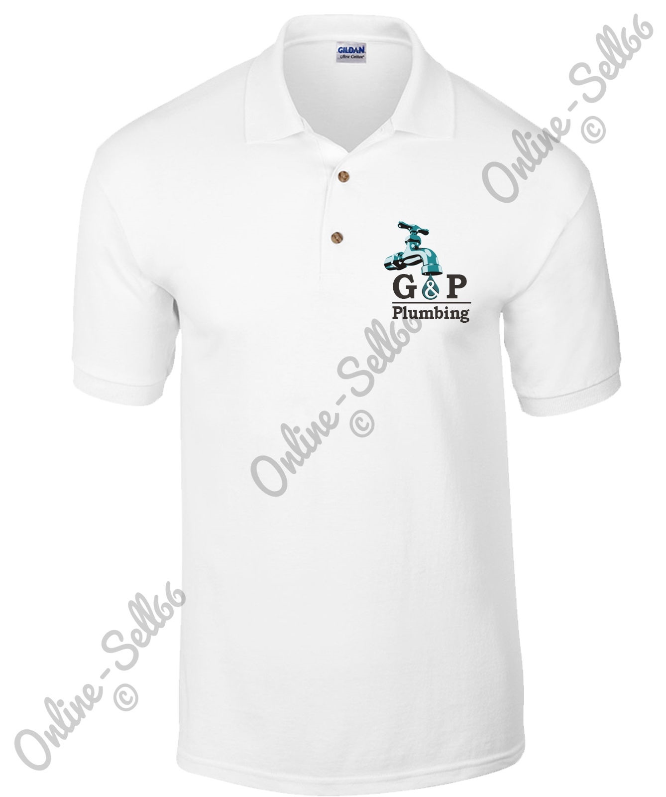 5 x Personalised Work Stag Hen Polo shirt Your Logo T Shirt Top Print Printed