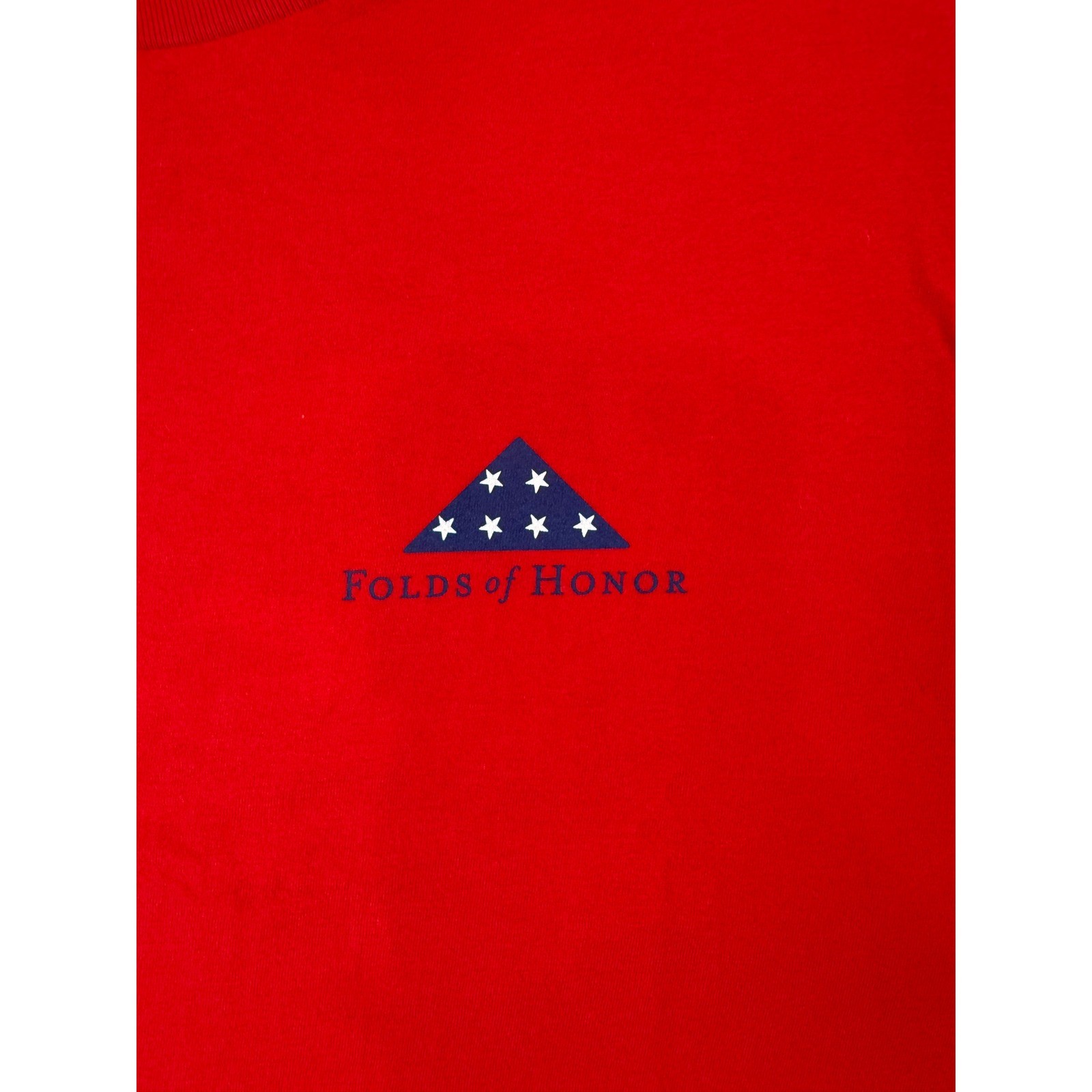 5.11 Tactical Mens Folds of Honor Eagle Graphic T-Shirt Red 2XL Cotton