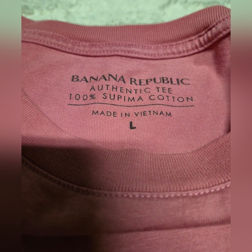 Banana Republic Short Sleeve Tee – Dusty Pink