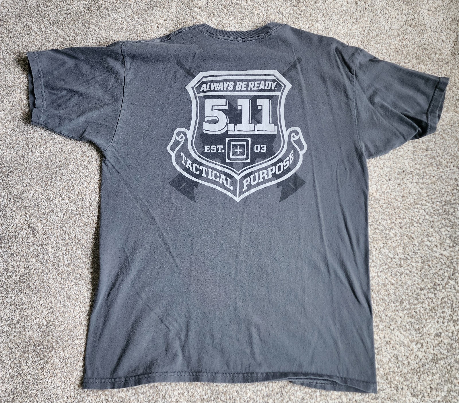 Lot of 3 – Pre-owned – 5.11 Tactical T-Shirt Men’s Size Large – See Pics