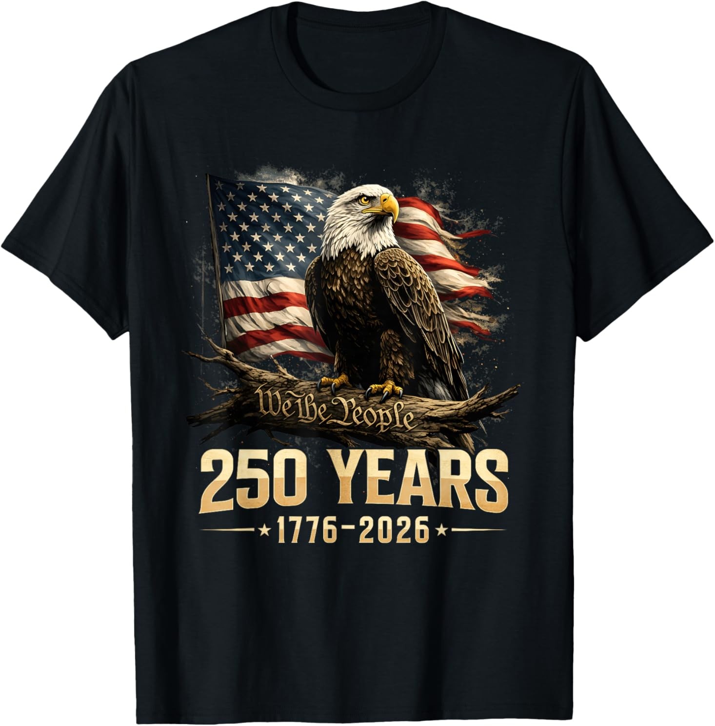 250th Anniversary USA Patriotic 250 Years American 4th July T-Shirt