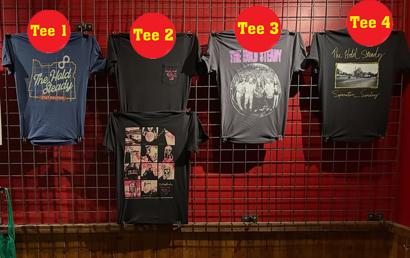 The Hold Steady Constructive Summer 2026 Merch Tee, T-shirt Reprint