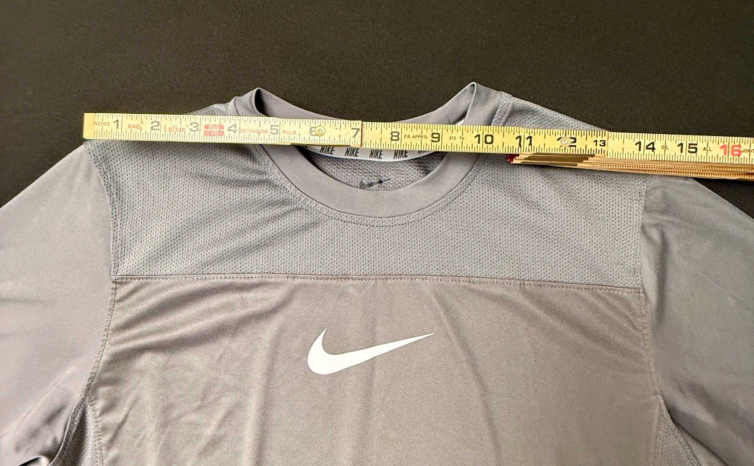 Grey Nike Drifit Athletic Top