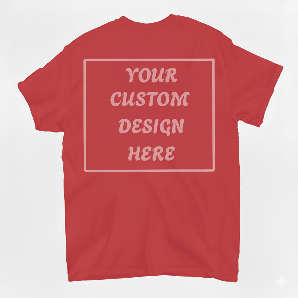 Personalized Custom T-Shirt Customized w/Photo, Text, Logo DTF on Gildan Shirt