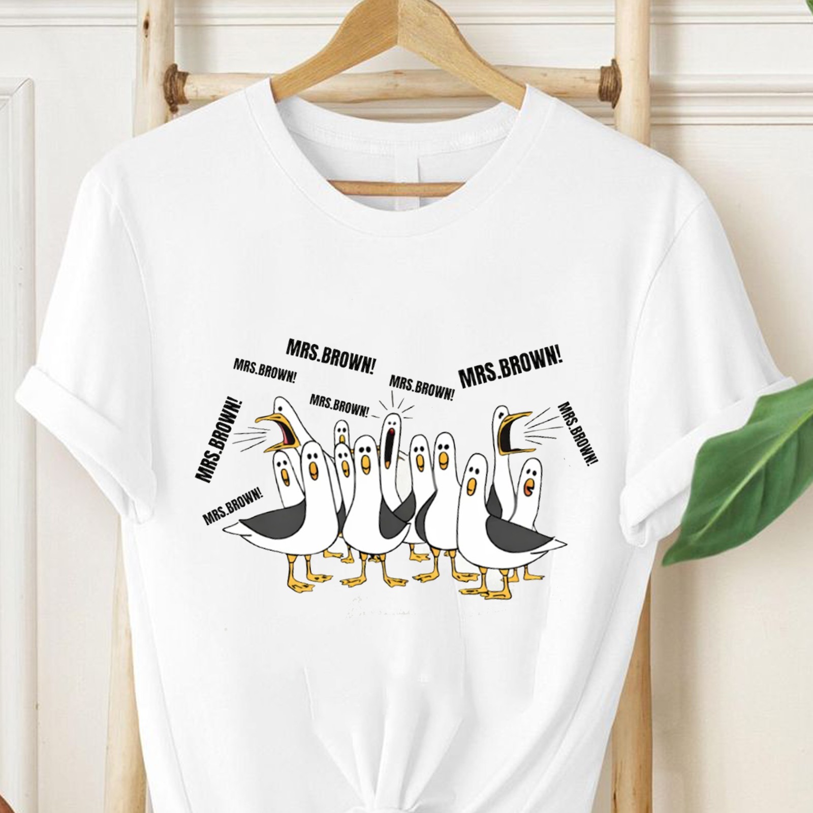 Custom Seagulls Teacher Shirt, Funny Disney Teacher Tee, Back to School Gift
