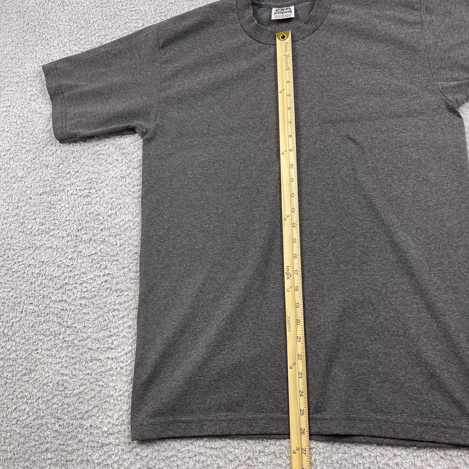 PROCLUB PRO CLUB MENS PLAIN SHIRT Supper Heavy Size L SHORT SLEEVE TEE