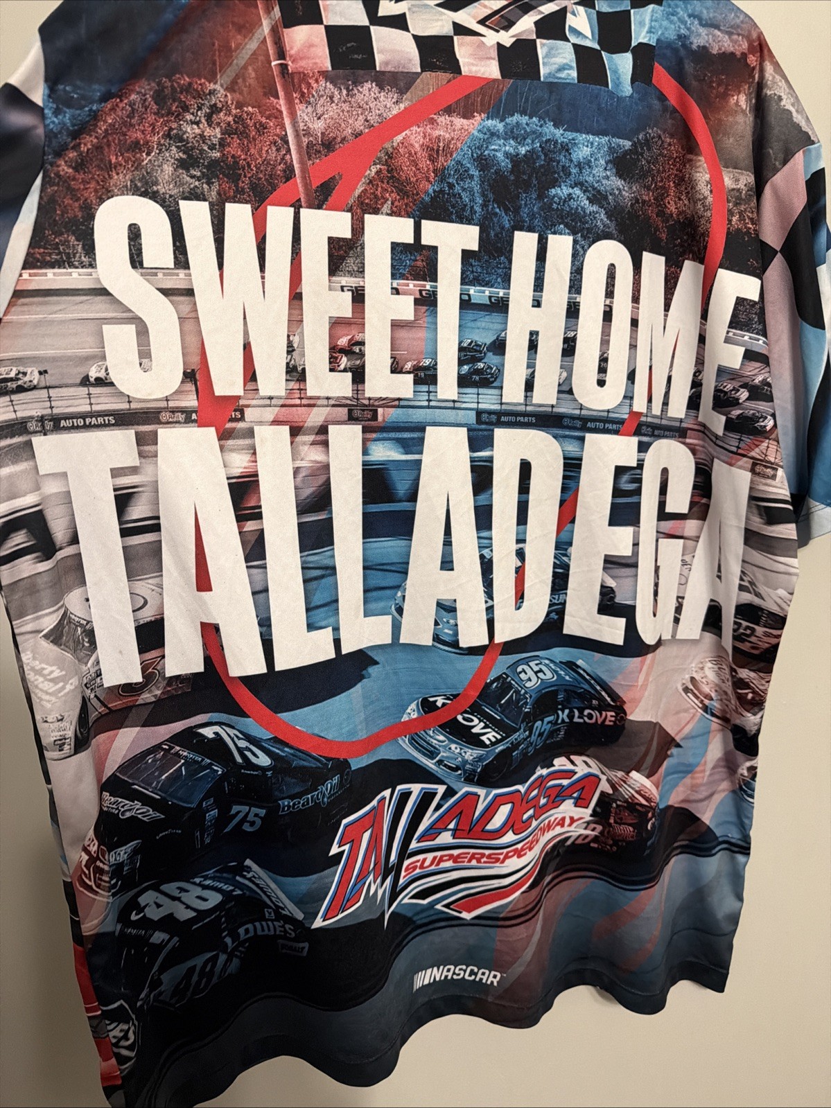Sweet Home Talladega NASCAR Official T-Shirt Size XL Super Soft Talladega Jersey