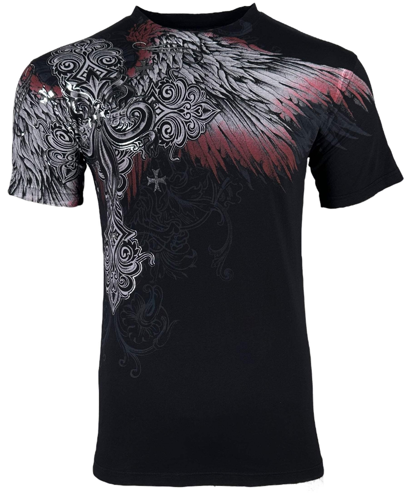 Xtreme Couture by Affliction Men’s T-Shirt Ensign Biker Cross Y2K S-5XL