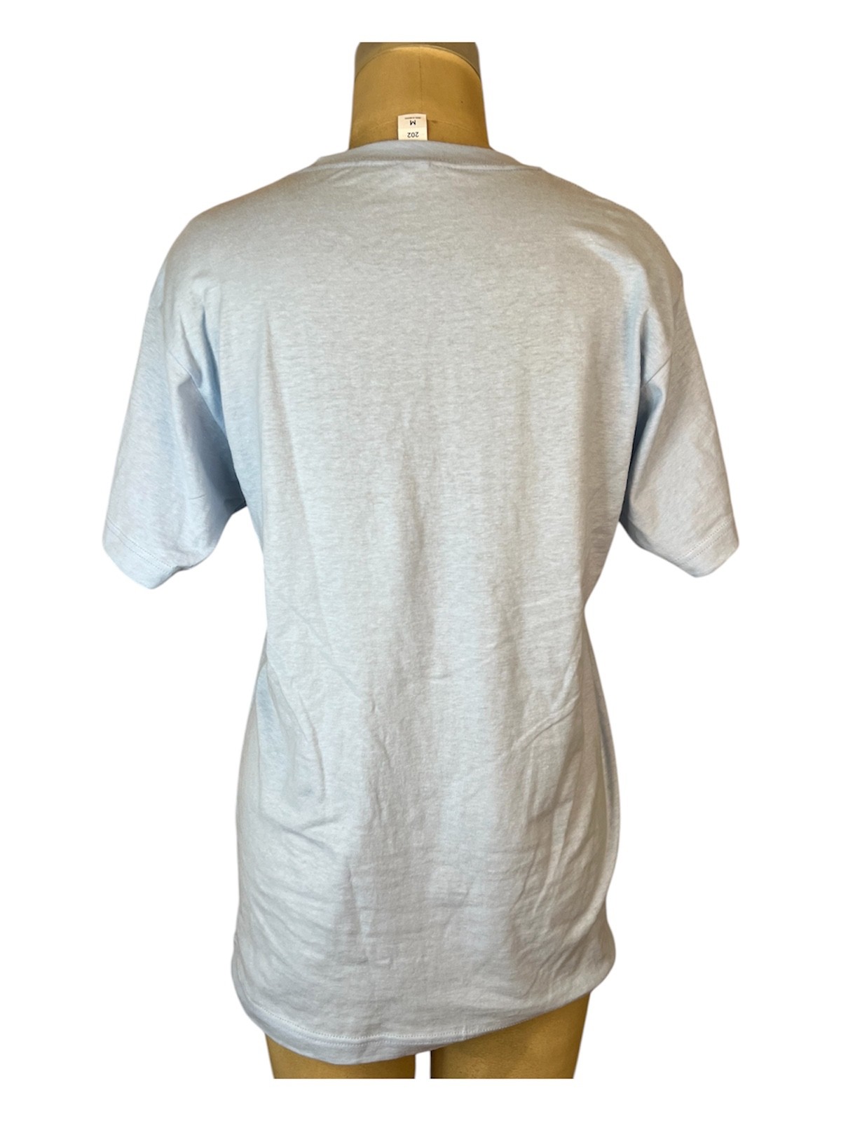 The Big Whoop Movie cotton t shirt lgt blue w/ character print S-XXL