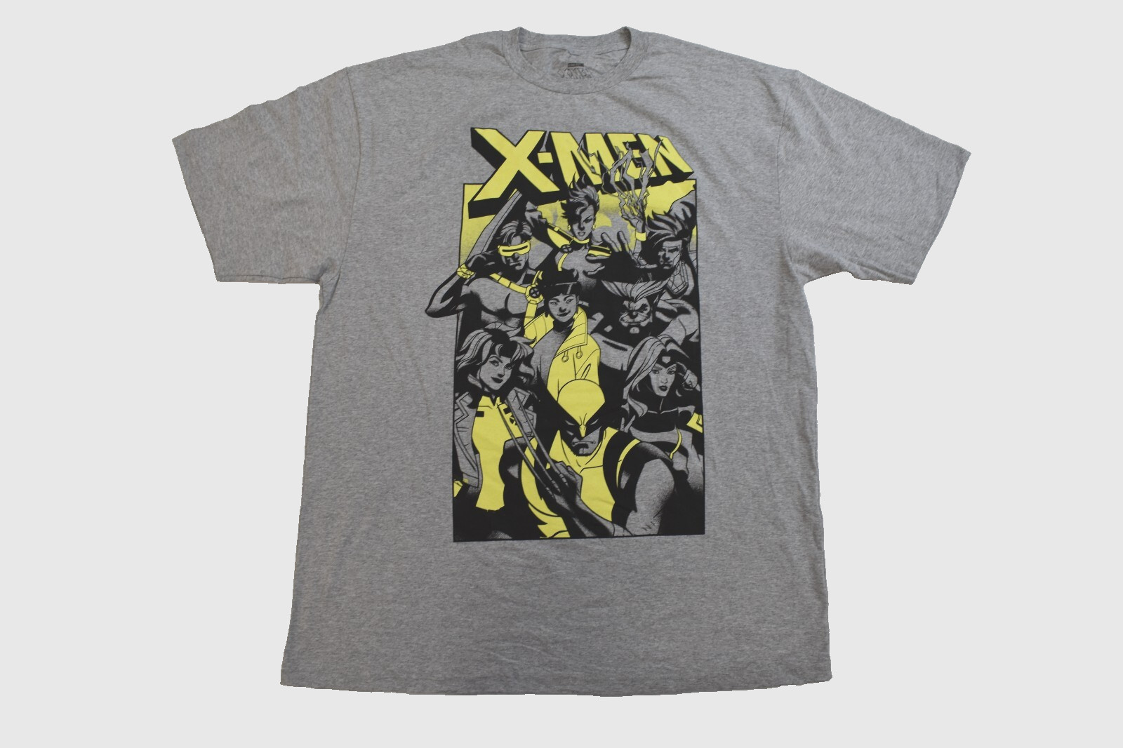 Marvel Studios Mens Big & Tall X-Men ’97 Gray Shirt New LT, XLT, 2XLT, 3XLT