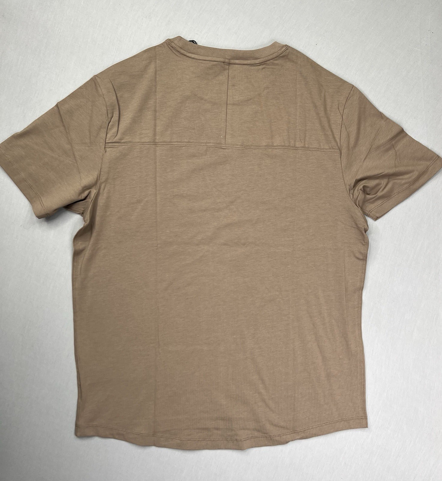 Kenneth Cole Active Tech Crew Neck Short Sleeve T-Shirt UPF 50+ Brown Sz XL