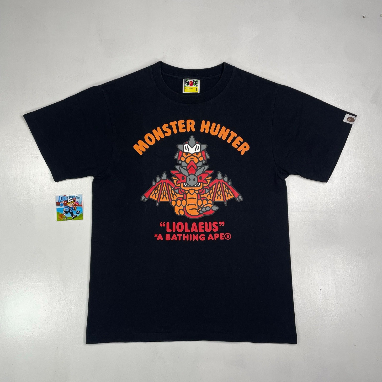 2013 Bape x Monster Hunter “Liolaeus” Baby Milo Tee – Size Small