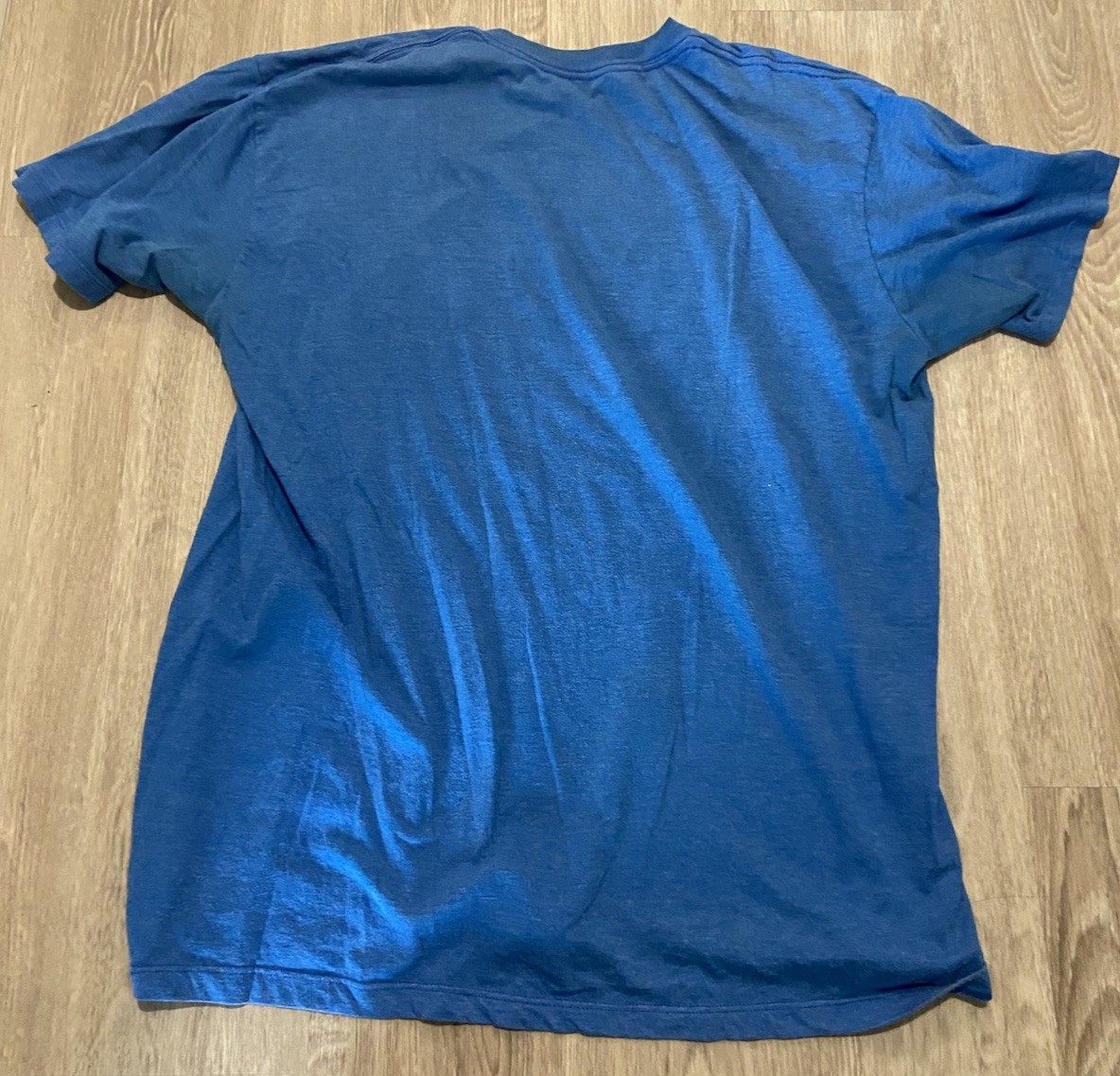 Timberland Blue Graphic Branded Mountains & Boot T-Shirt – Men’s Extra Large XL