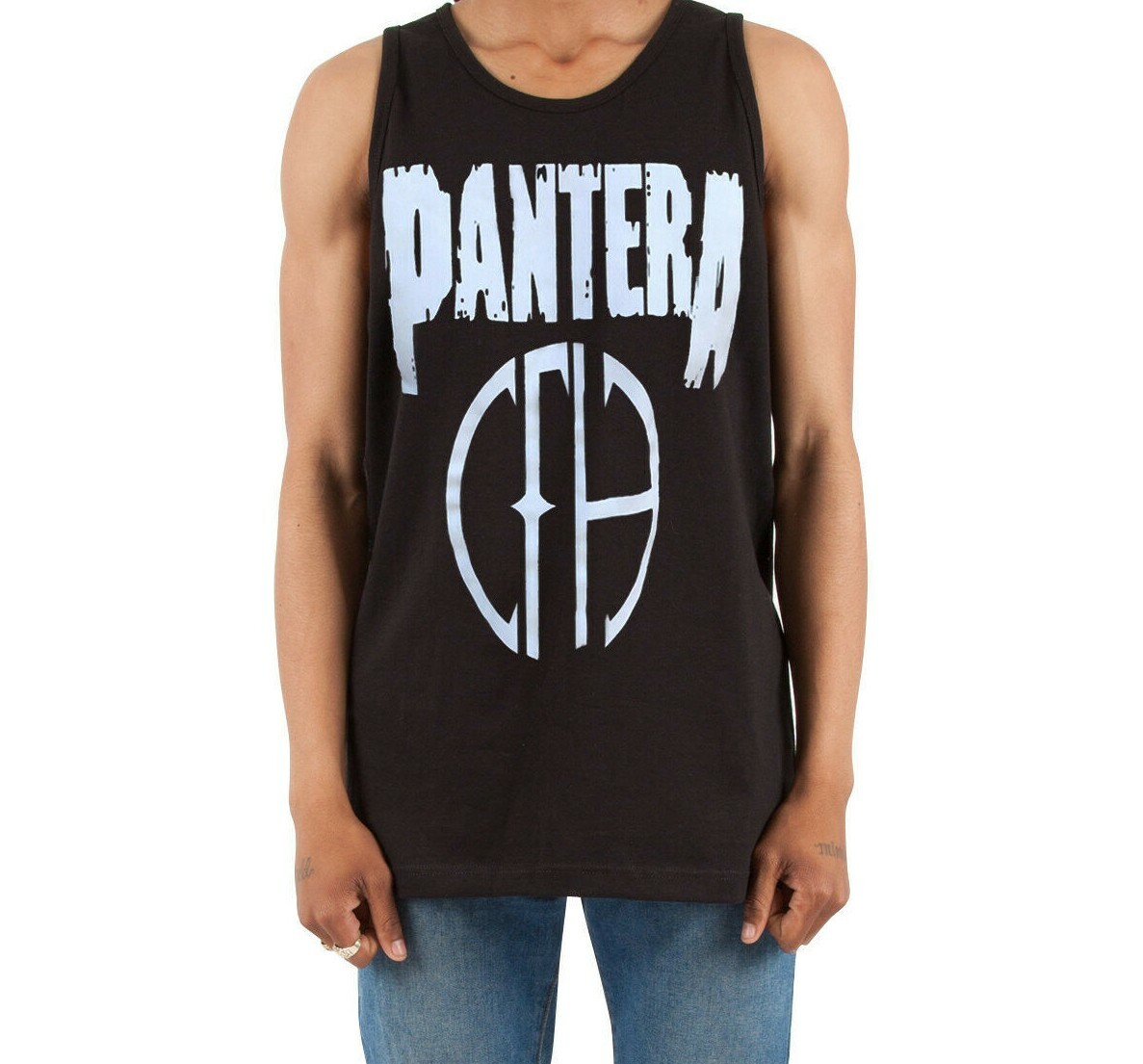 Pantera Heavy Metal Band Black Tank Top