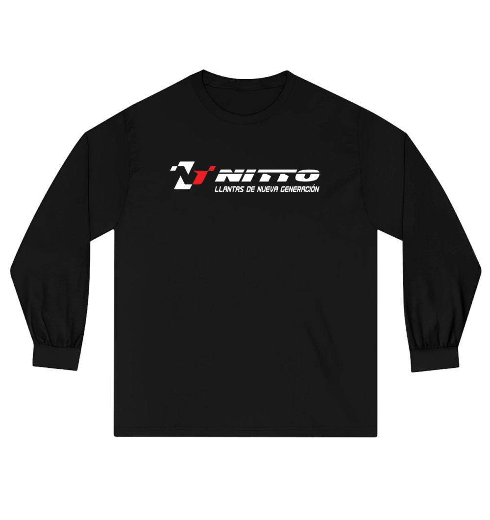 NITTO TIRES Racing Men’s Black Long Sleeve Size S to 2XL