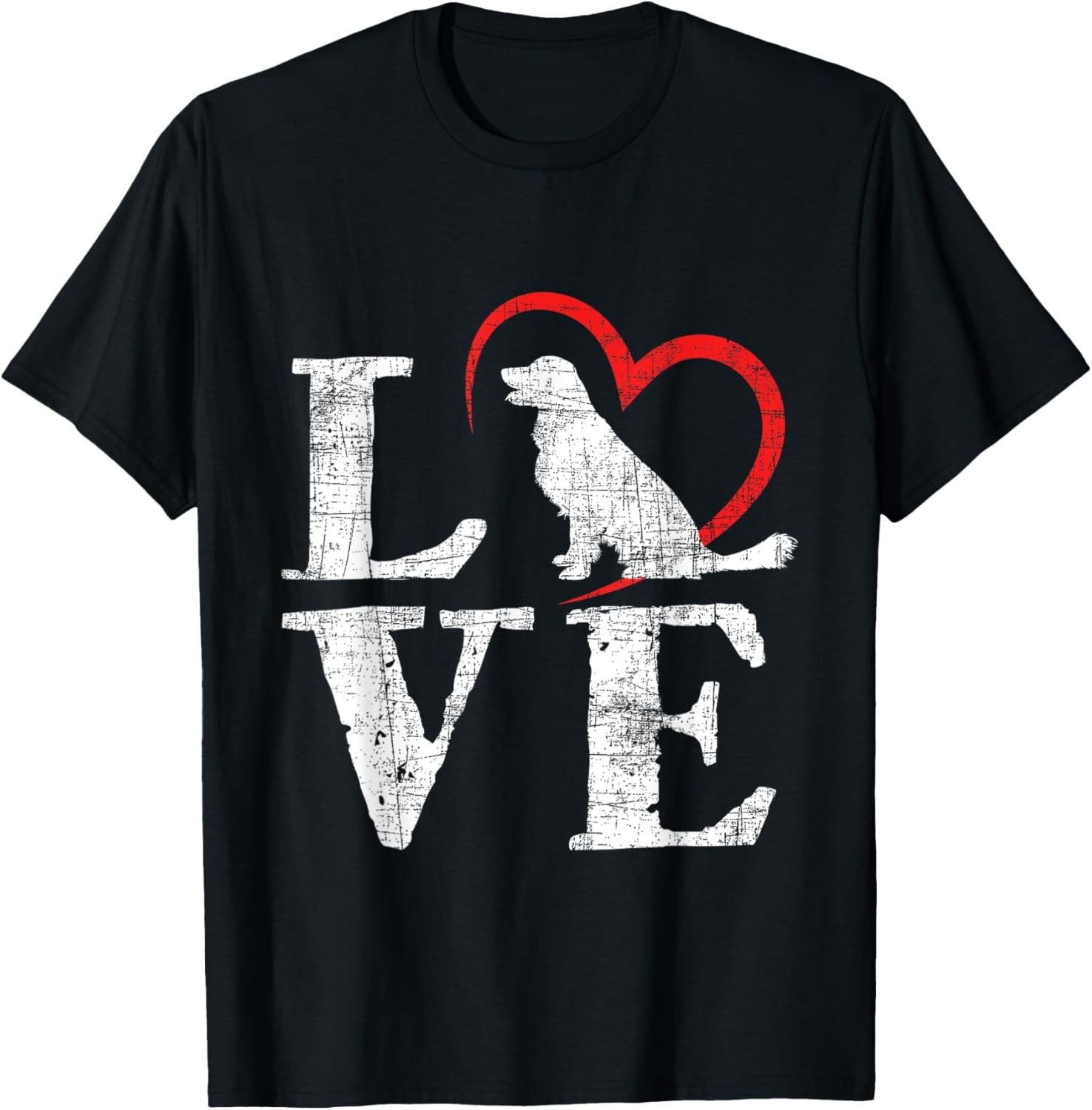 Love Golden Retriever Dog Owner Canine Pet Lover Puppy T-Shirt