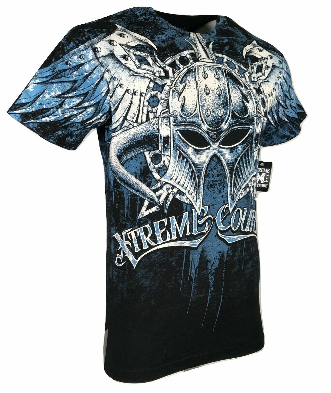 Xtreme Couture by Affliction Men’s T-Shirt DEALER Biker Black MMA S-5X
