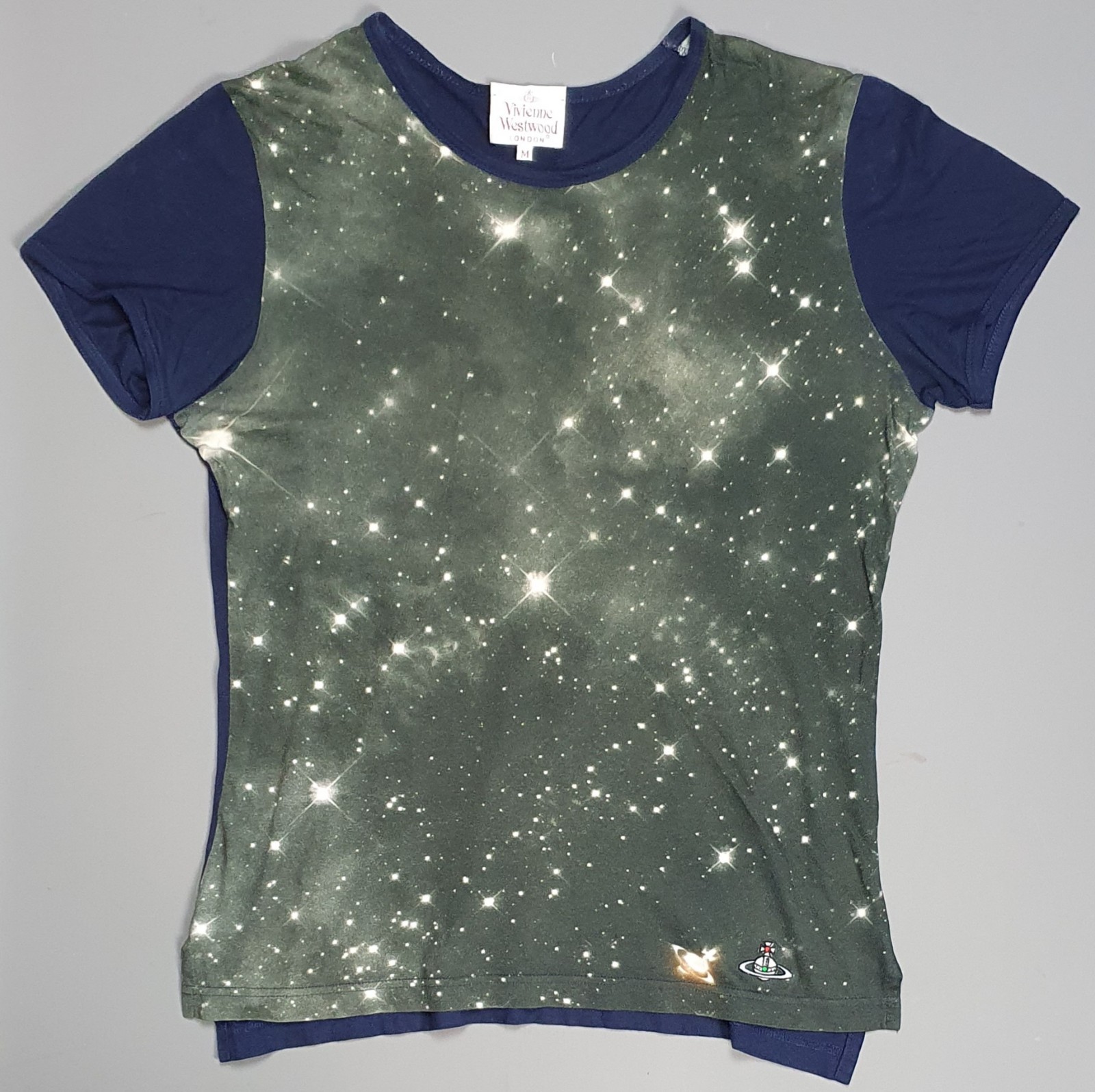 Mens Vivienne Westwood Galaxy Space Print Top T Shirt Size Medium