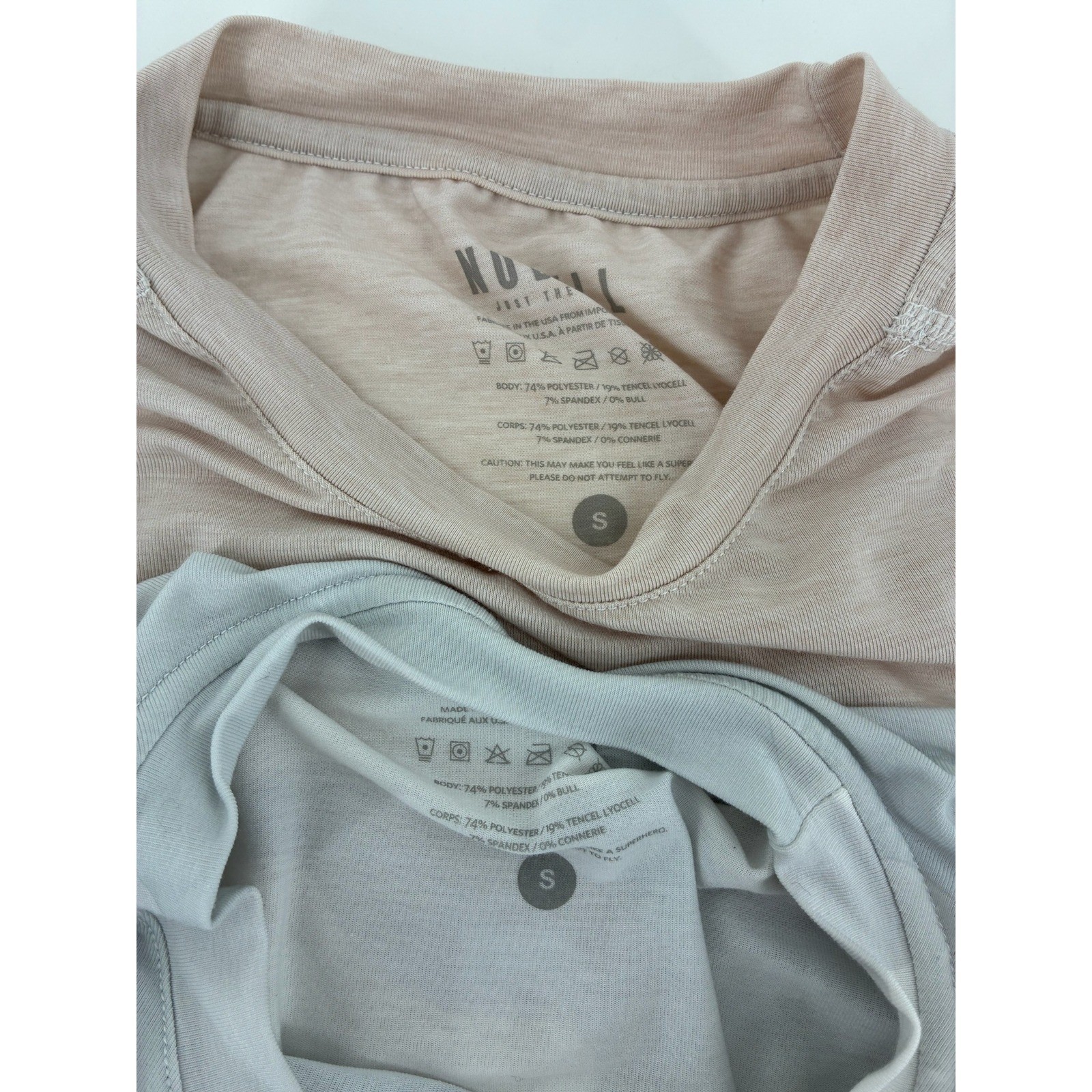 NOBULL Mens Graphic T-Shirt Bundle Lot of 3 Olive Tan Grey Camo Short Sleeve L