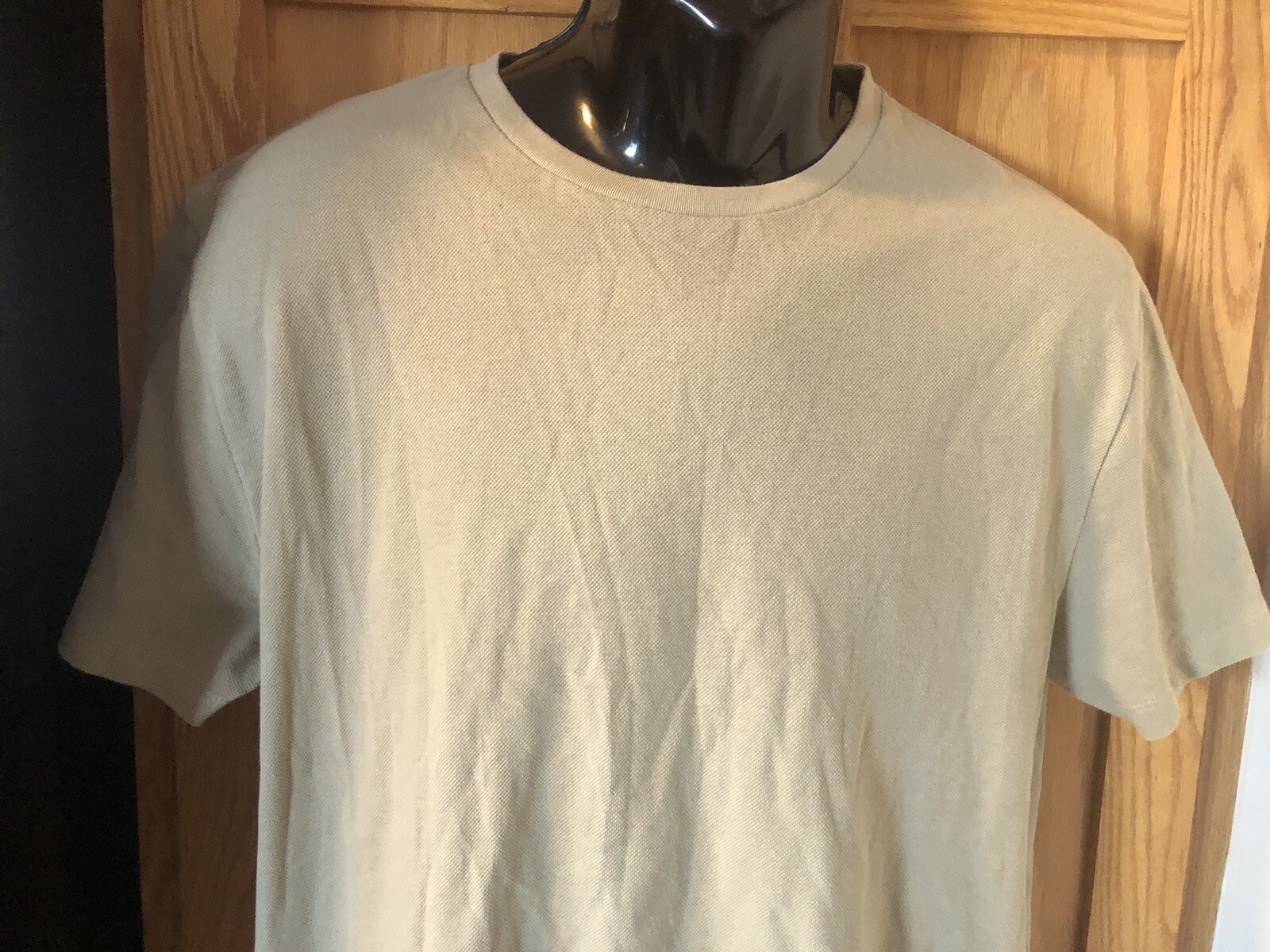 ASOS Short Sleeve Longer Length T-Shirt Beige Men’s Size Medium