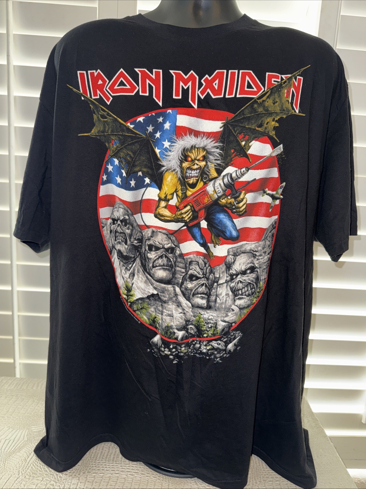 Iron Maiden Official 2XL XXL Legacy of the Beast USA Tour 2019 T Shirt New