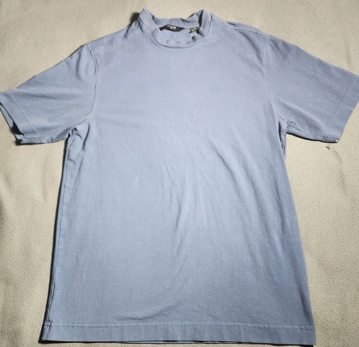 Axis LA T-Shirt Men Small Blue Short Sleeve Outdoor Round Neck Pull On