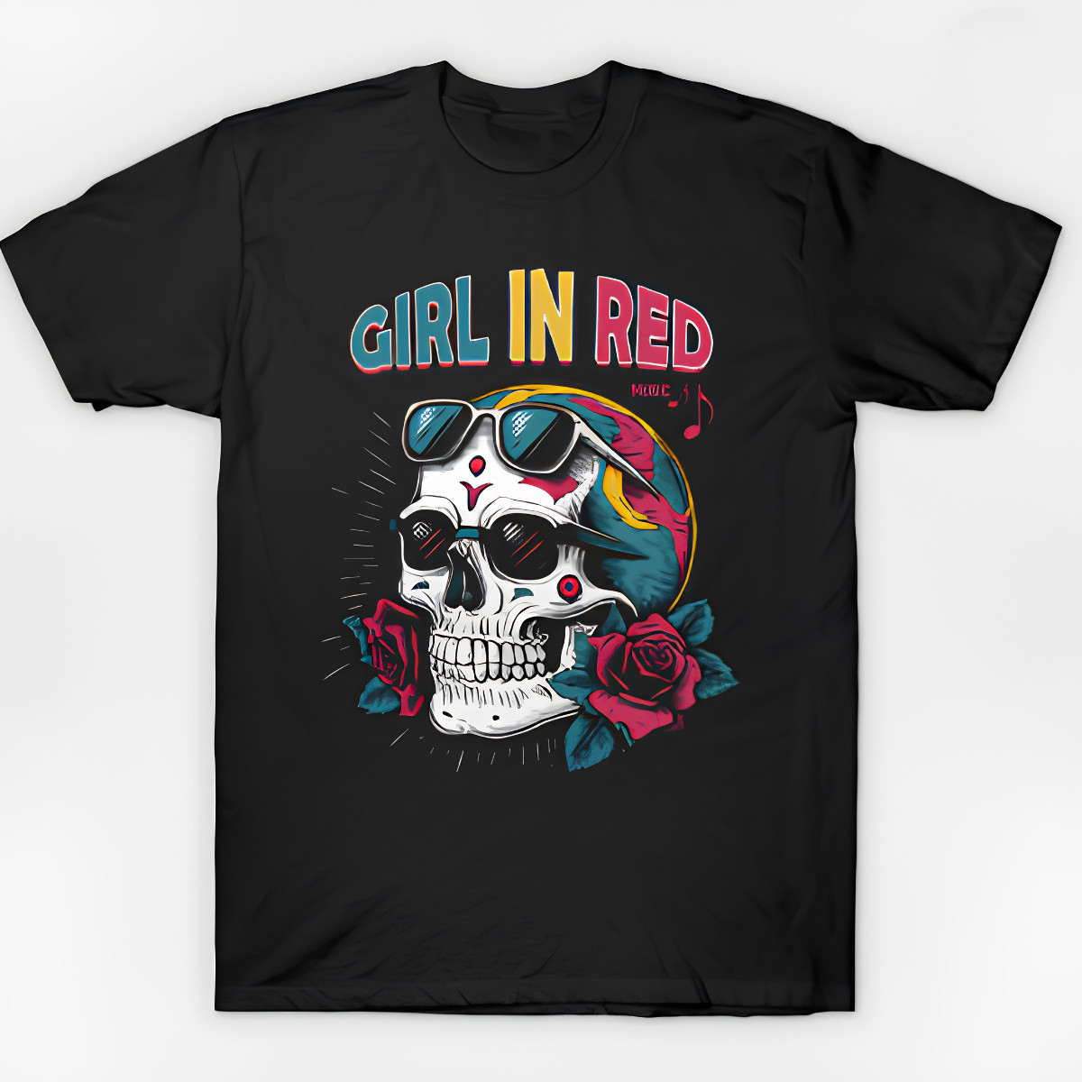 Girl In Red T-Shirt