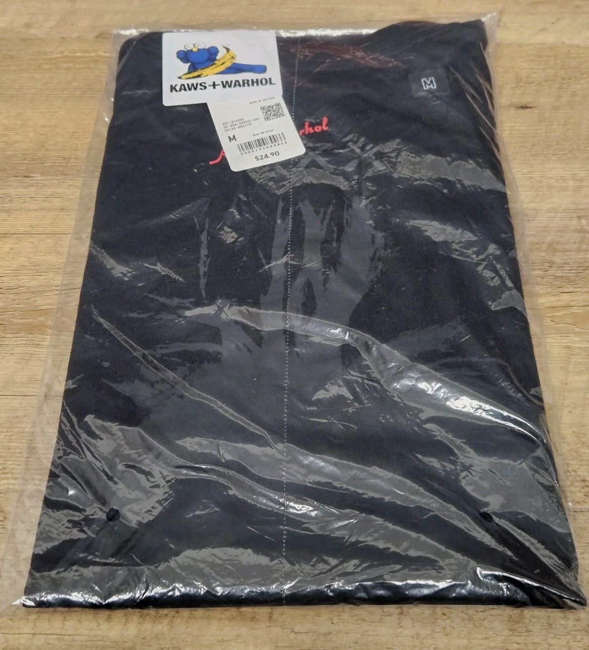 Size Medium – KAWS x Uniqlo Warhol Graphic 476352 Tee