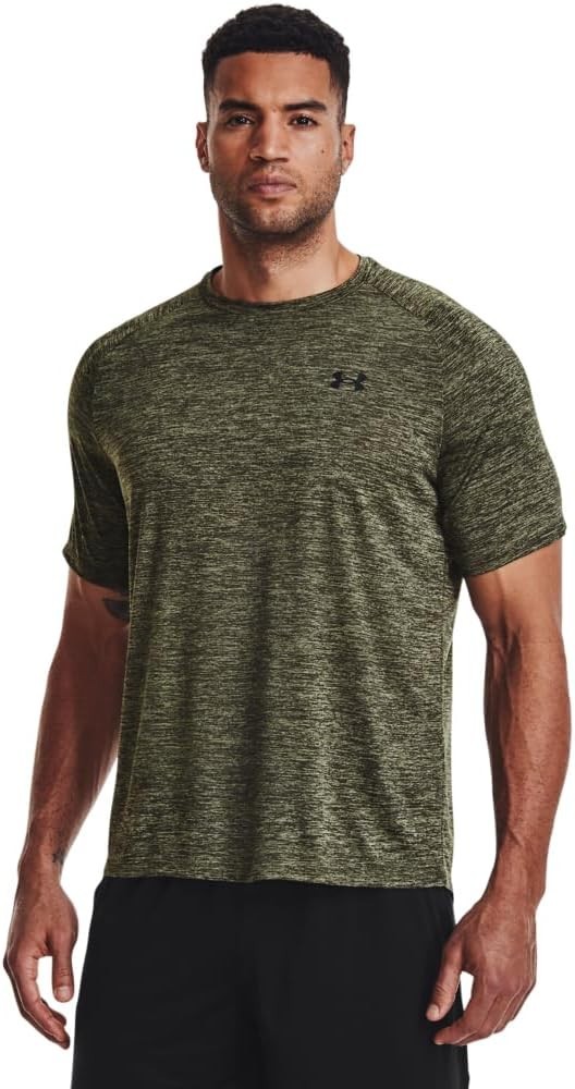 Under Armour Men’s Tech 2.0 T-Shirt (Marine OD Green/Black) – size Medium (NEW)