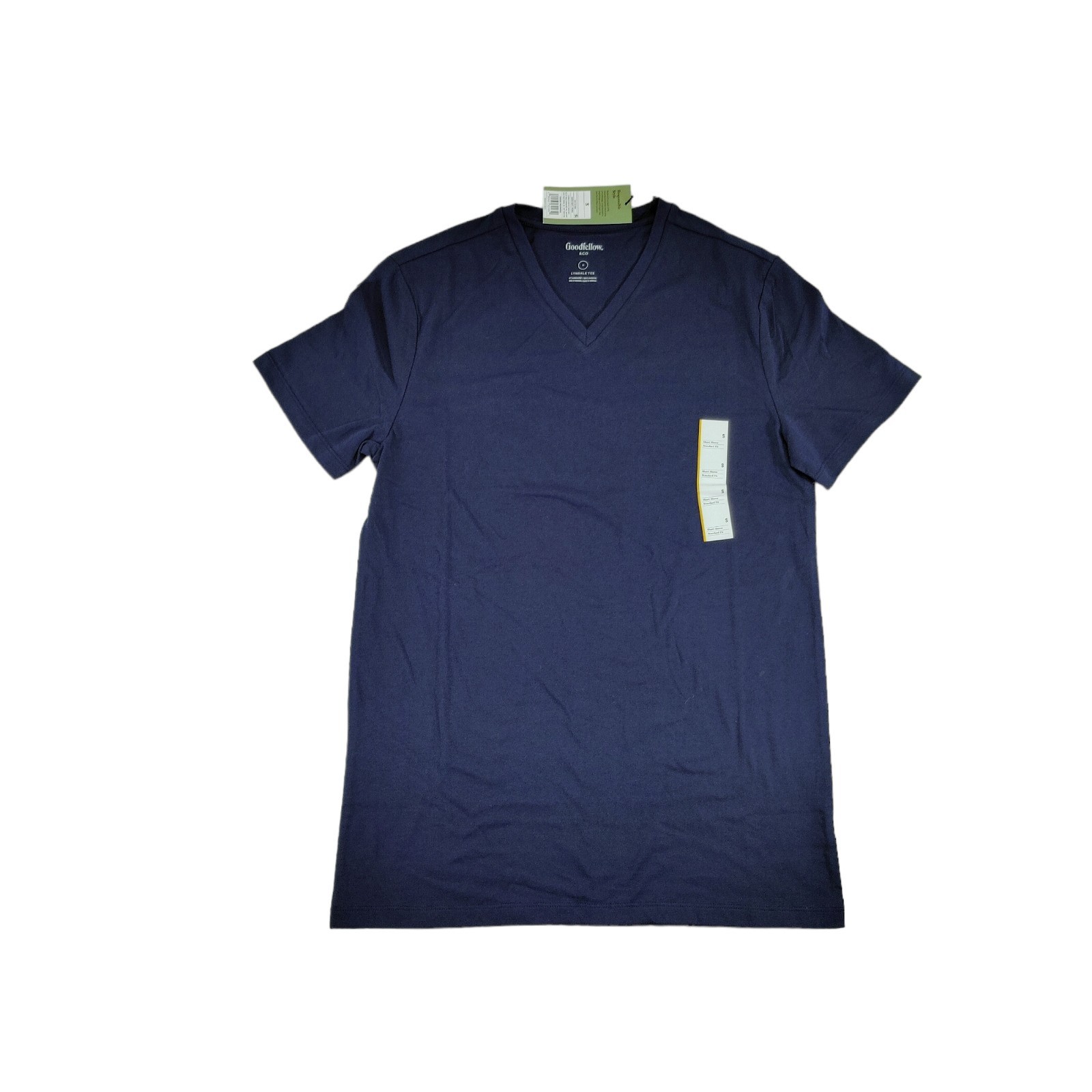 Goodfellow & Co Every Wear V-Neck T-Shirt Men’s S Navy Blue Short Sleeve Casual