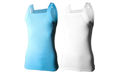 2-4 Packs Men’s G-unit Style Cotton Tank Tops Square Cut Muscle Rib A-Shirts