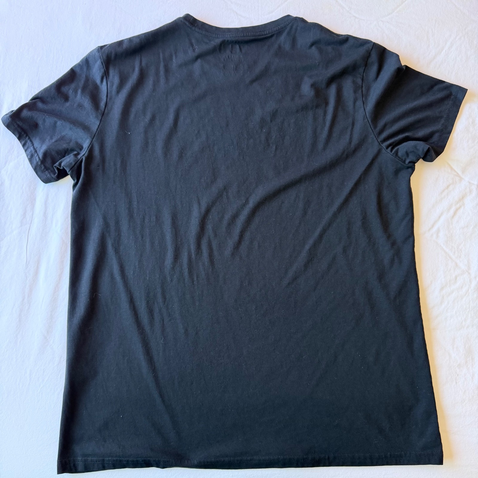 Yeti Logo Badge Mens X-Large T-Shirt Short Sleeve Navy Blue Shirt
