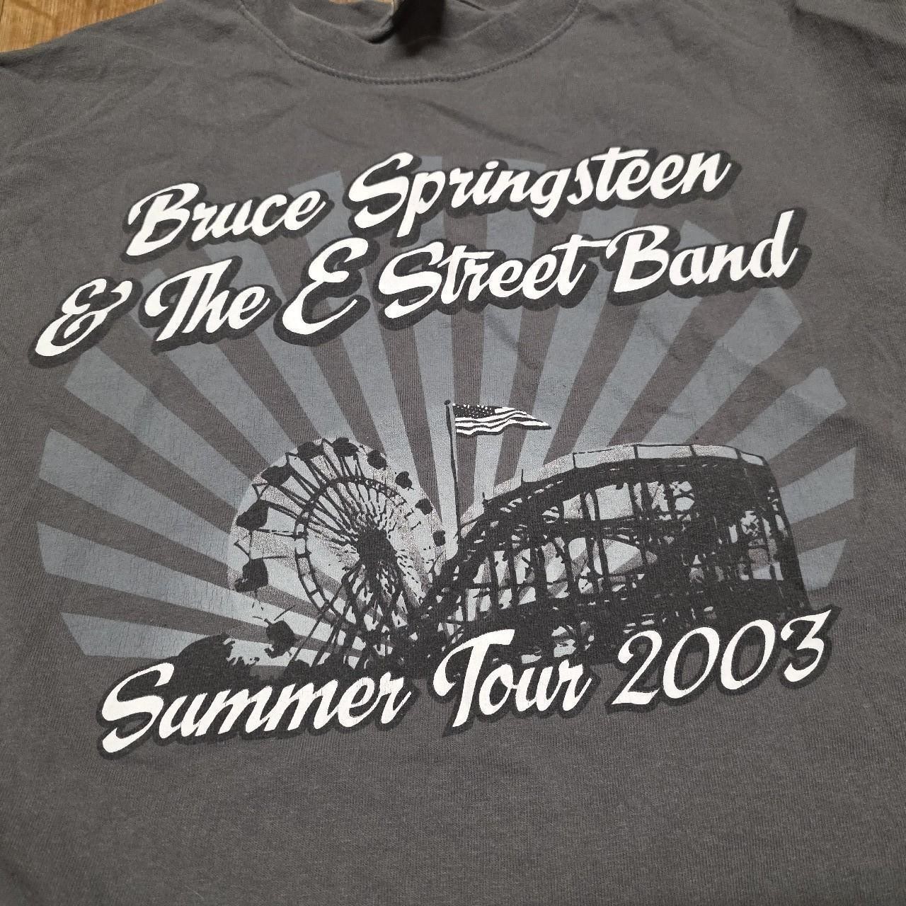 Bruce Springsteen And The E Street Band 2003 Summer Tour Concert T-Shirt Size M