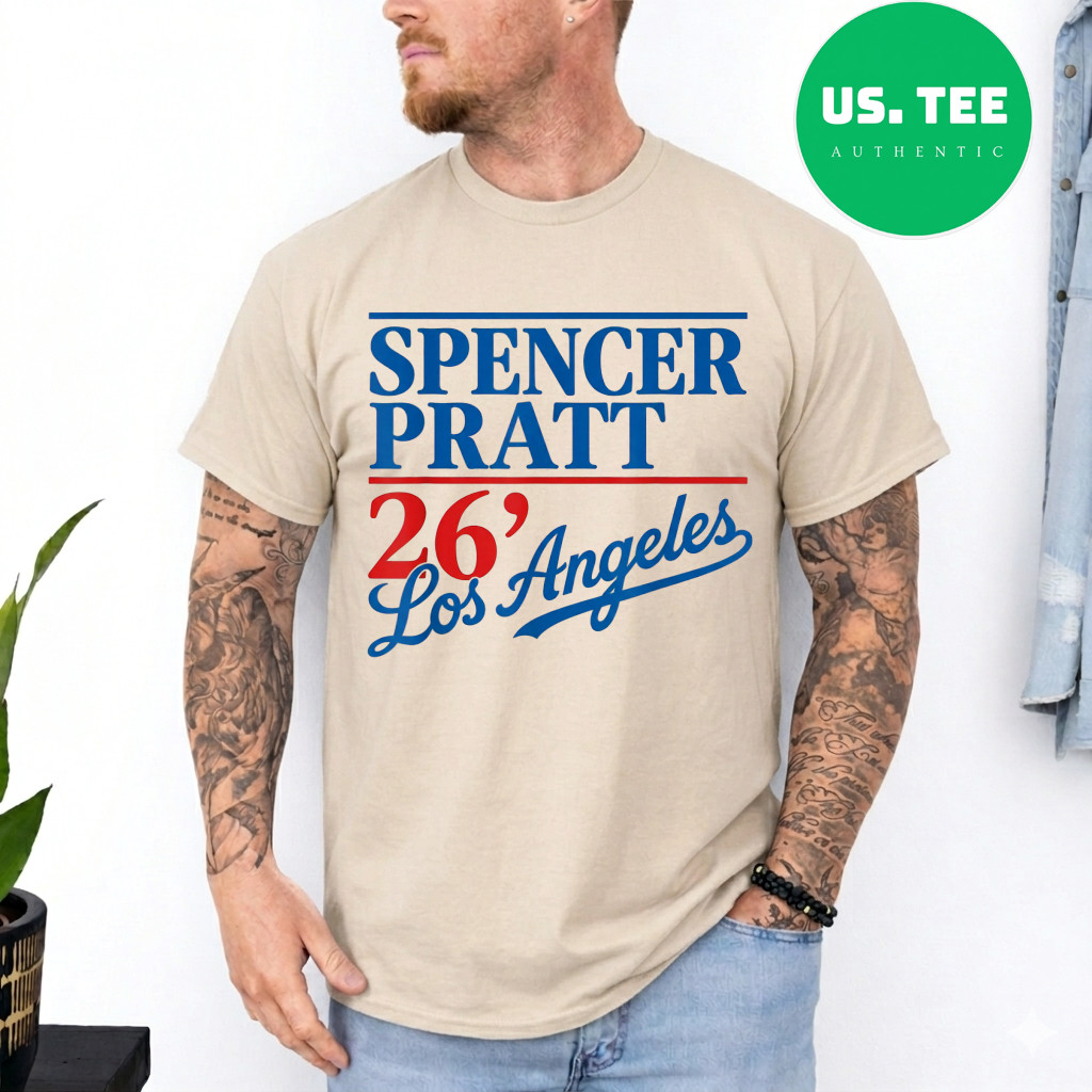 Spencer Pratt for LA Mayor California Vibes Design T-Shirt