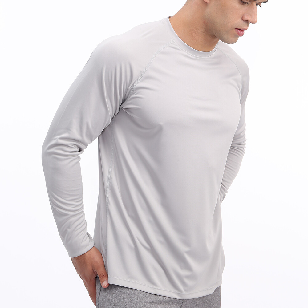 Mens Outdoor Sun Block T-Shirt UPF50+ Hiking Fishing Skin Protection UV Tee Tops