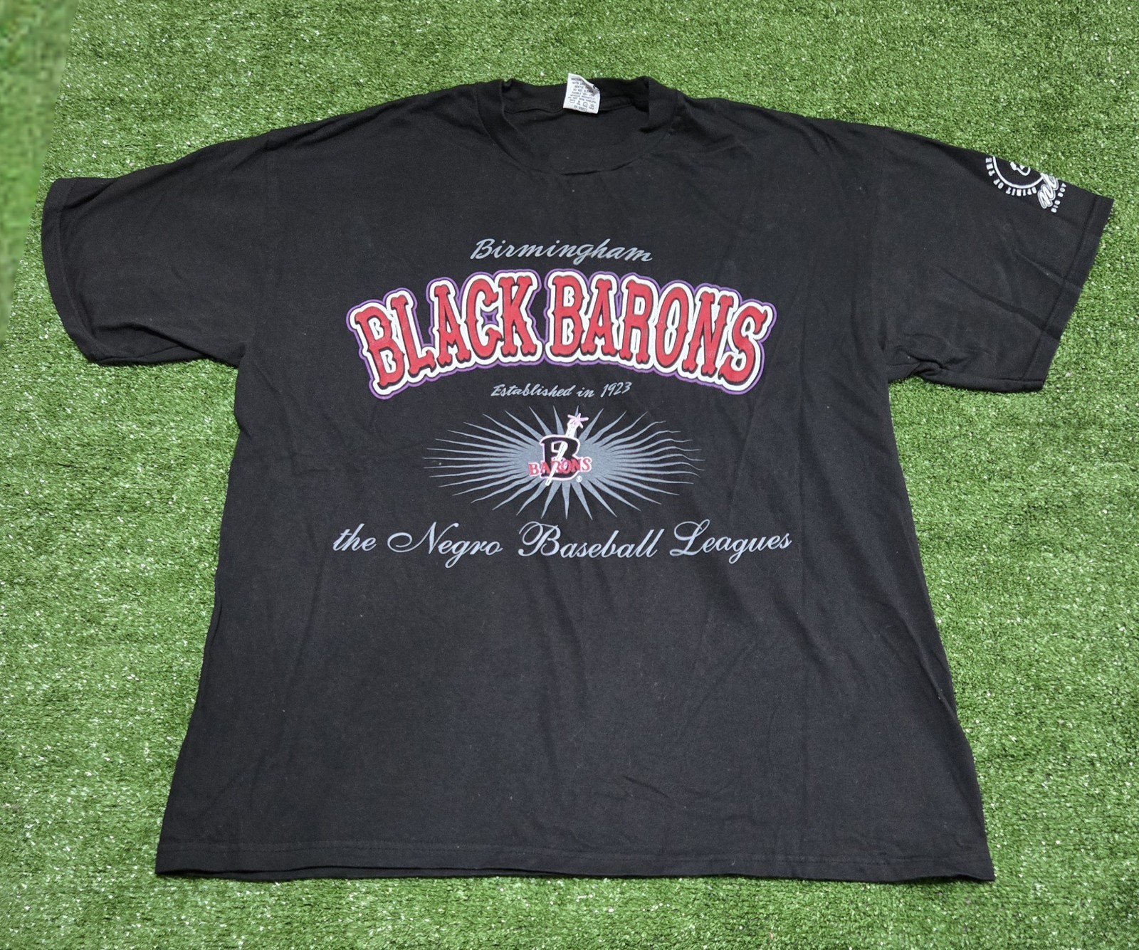 Birmingham Black Barons Tshirt XL Negro League Baseball