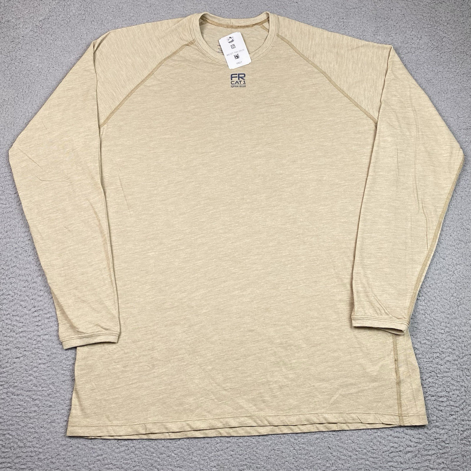 NWT Tyndale FR T Shirt Mens Size 2XL Long Flame Resistant Long Sleeve Base Layer