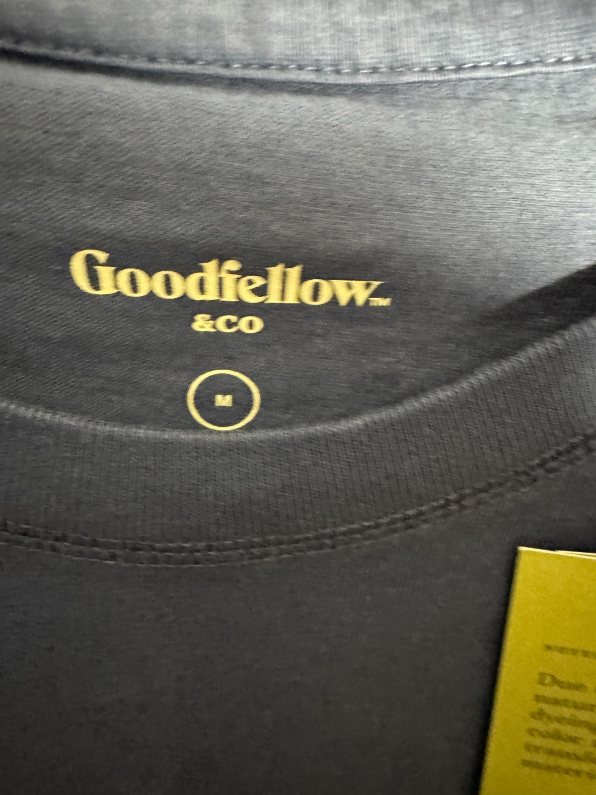 Goodfellow & Co Men’s Heavyweight Short Sleeve T-Shirt Seamless Blue M Relaxed