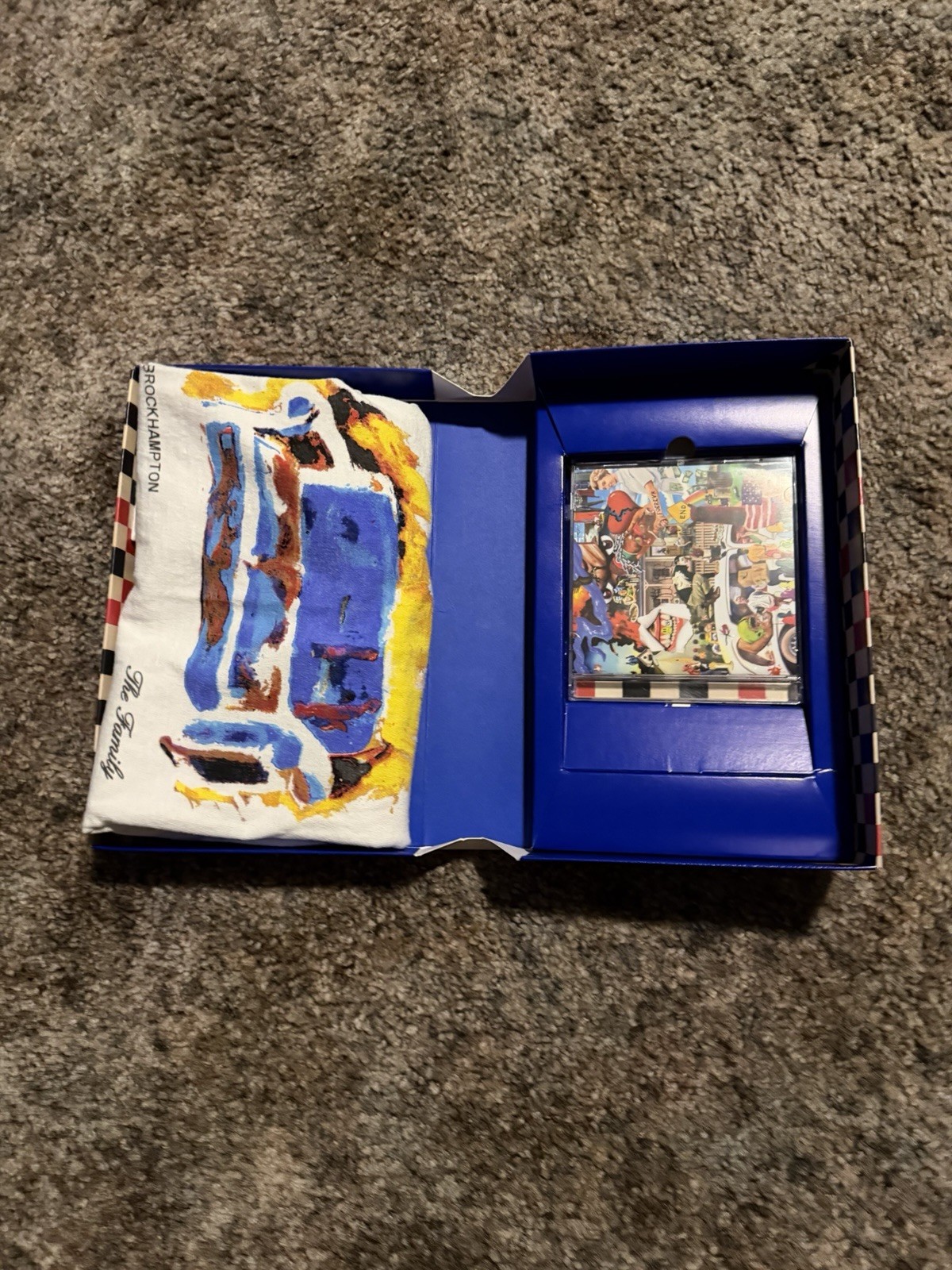 Brockhampton The Family Box Set w/ White Tee & Jewel Case CD