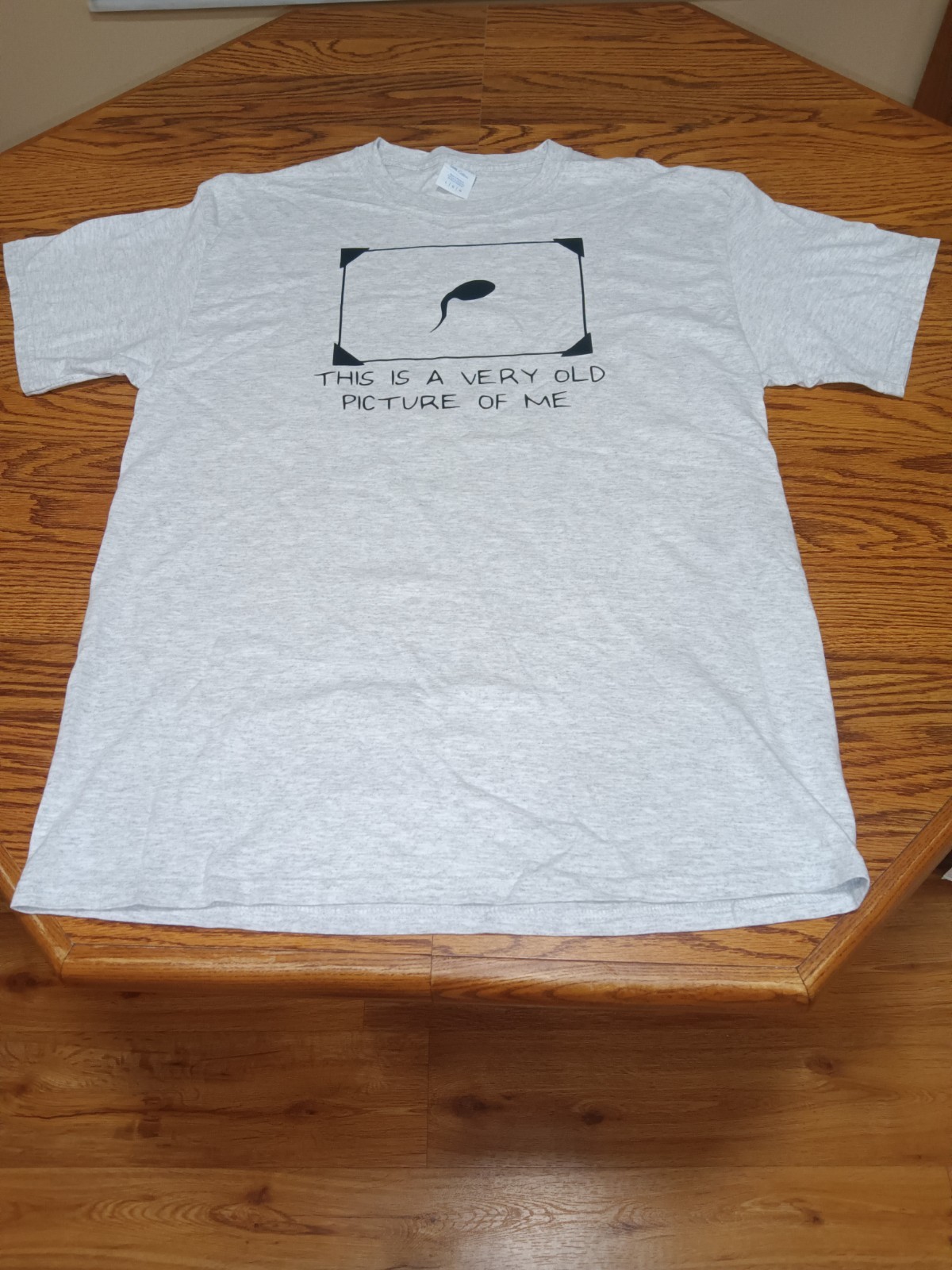Mens Funny T Shirts This Is A Very Old Picture Of Me Graphic Novelty Tee New L