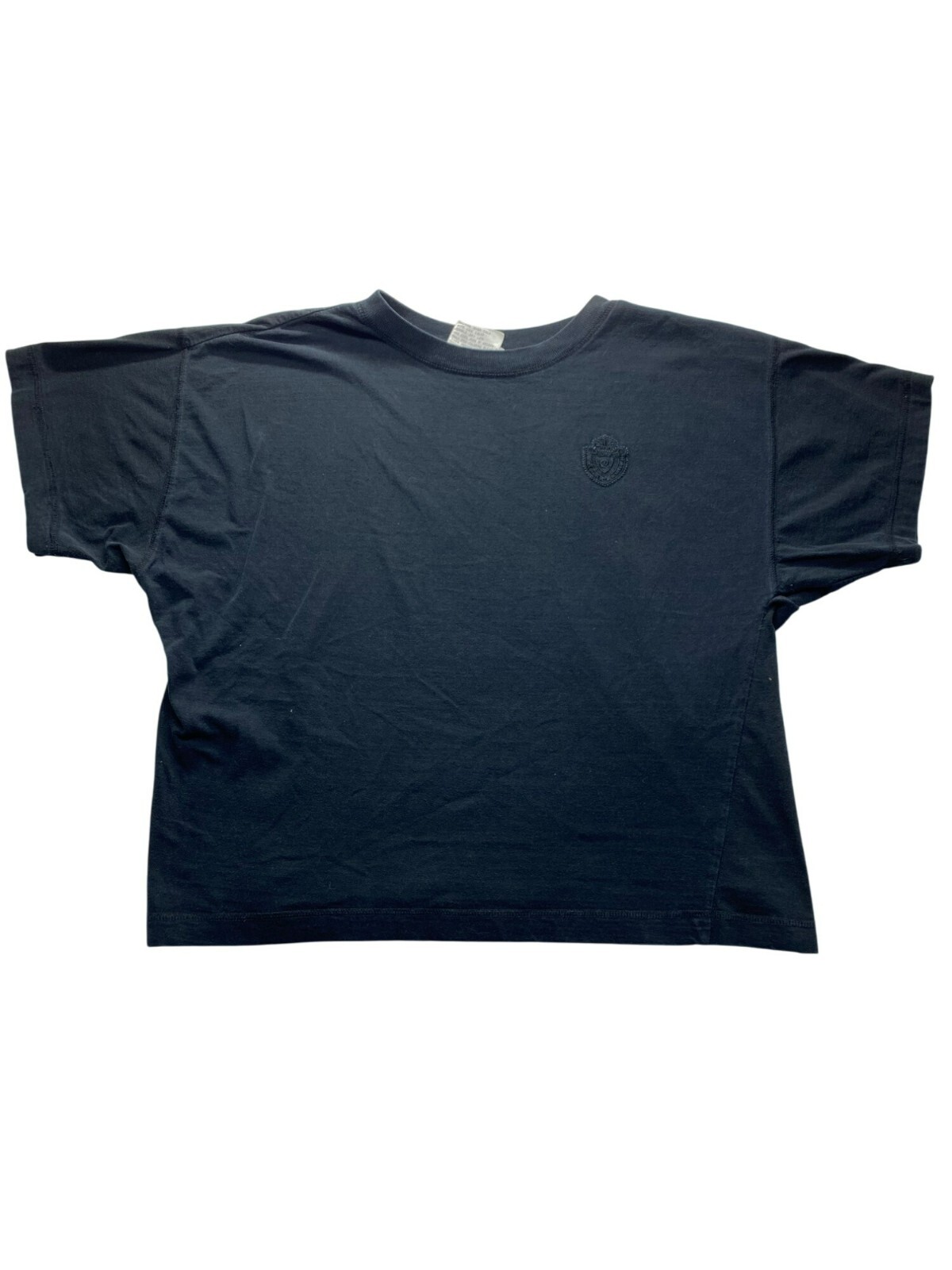 Vintage Pierre Cardin Black Cotton T-Shirt #5750