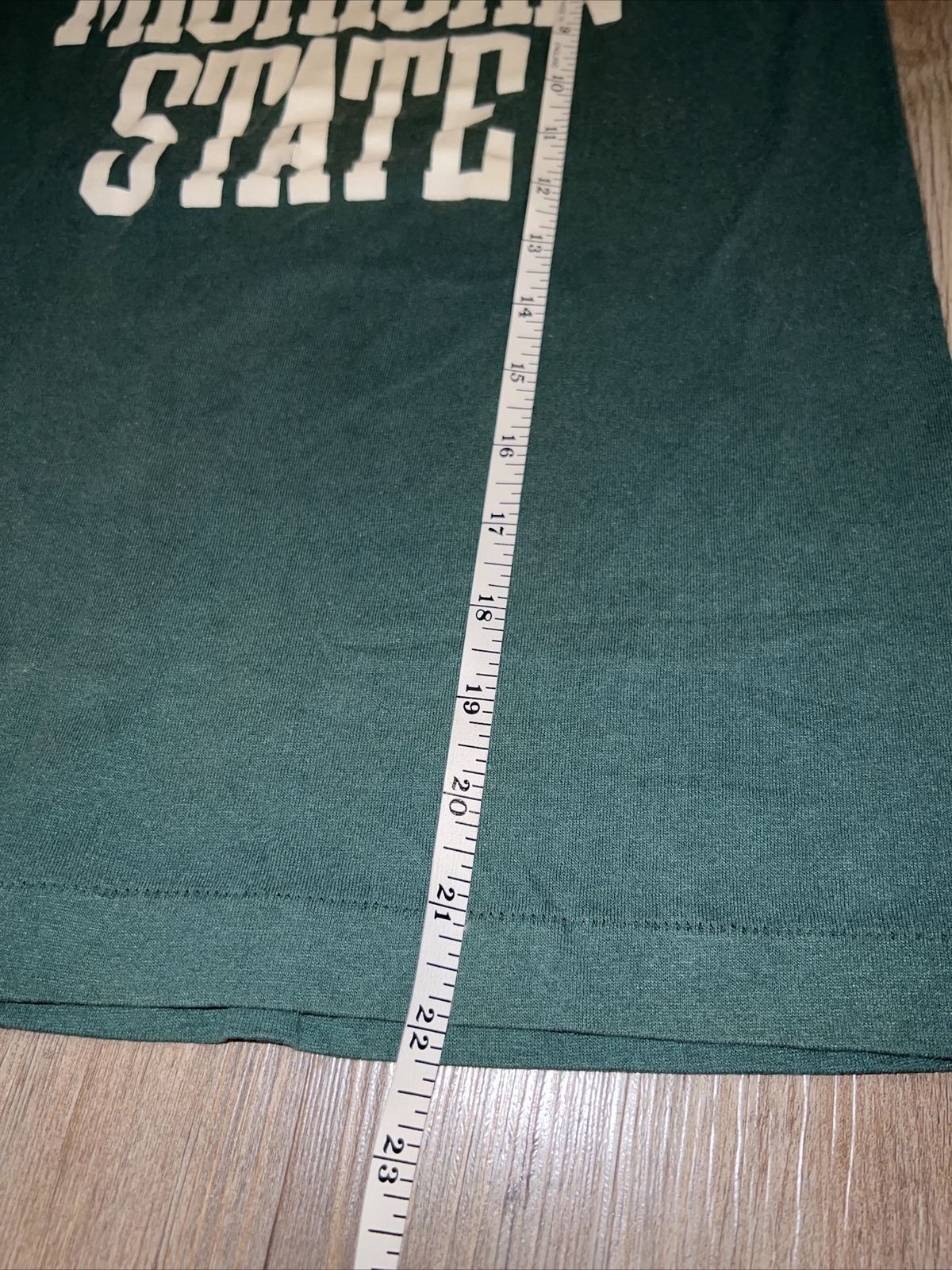 Vintage Michigan State T Shirt USA Made Single Stitch Size Youth Large 14/16