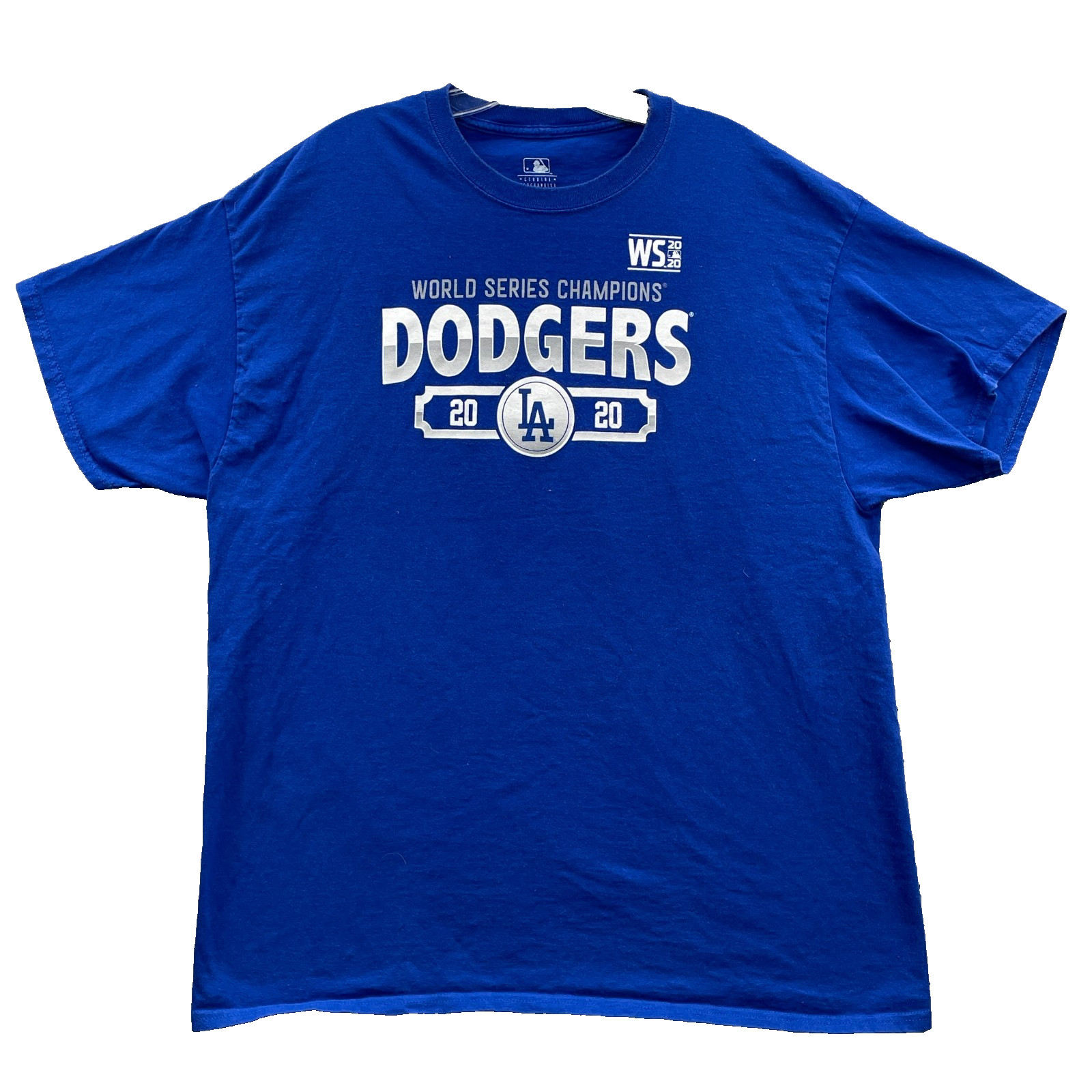 MLB LA Dodgers T-Shirt Men’s XL 2020 World Series Champions Baseball Sportswear