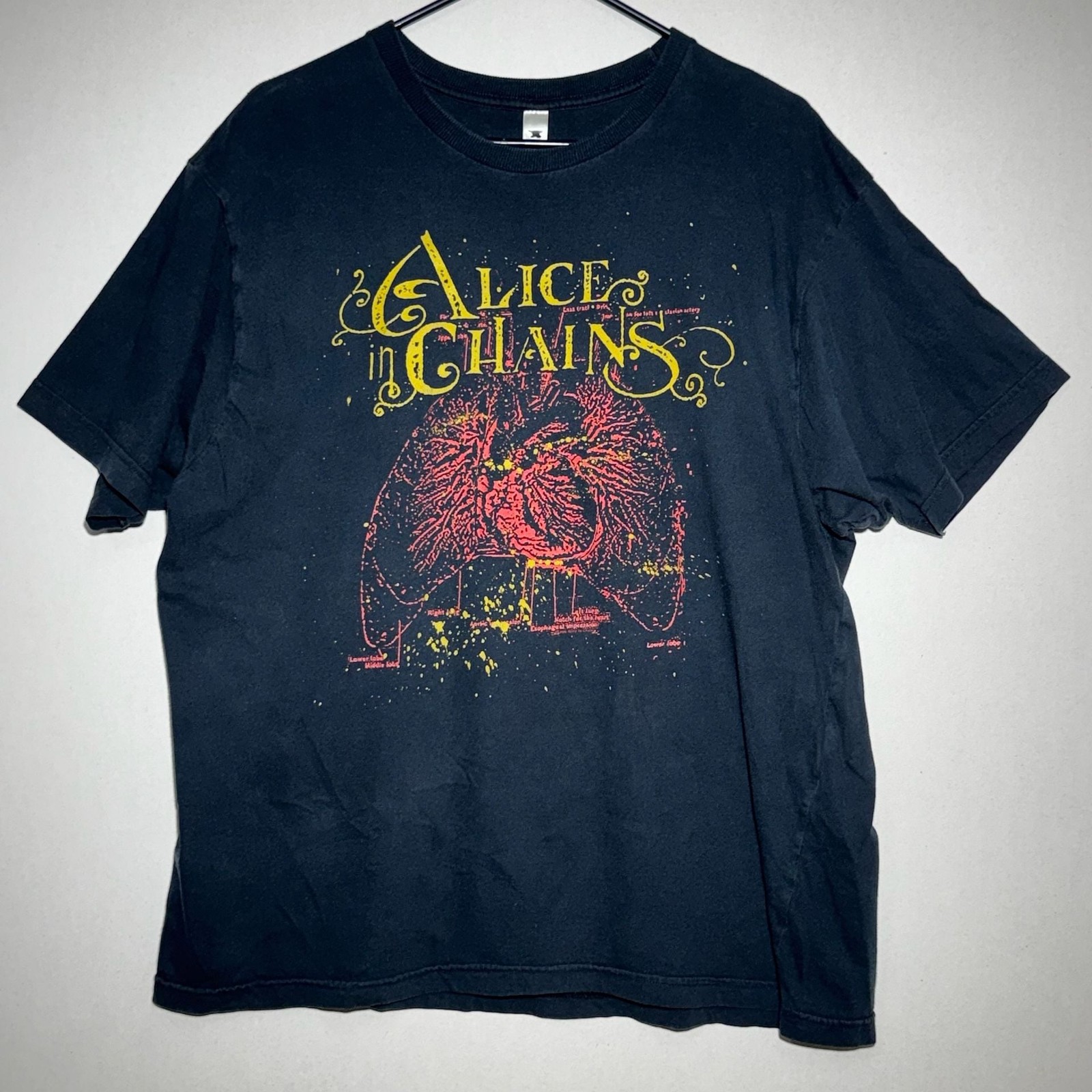 VTG 2006 Alice In Chains Anatomical Lungs North American Concert Tour T-Shirt