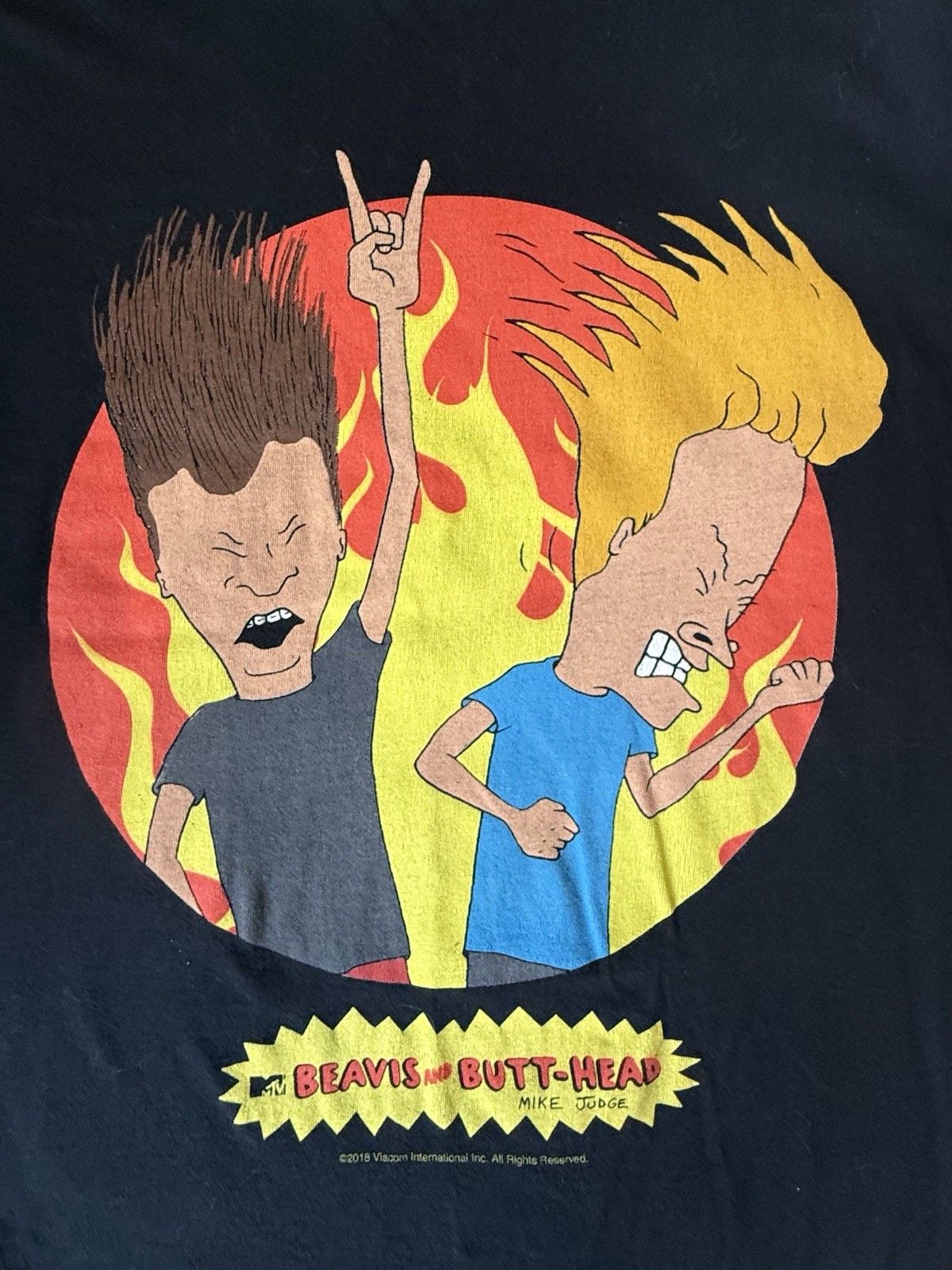 Beavis and ButtHead T-shirt MTV Licensed by IMPACT Merchandising Unisex MEDIUM