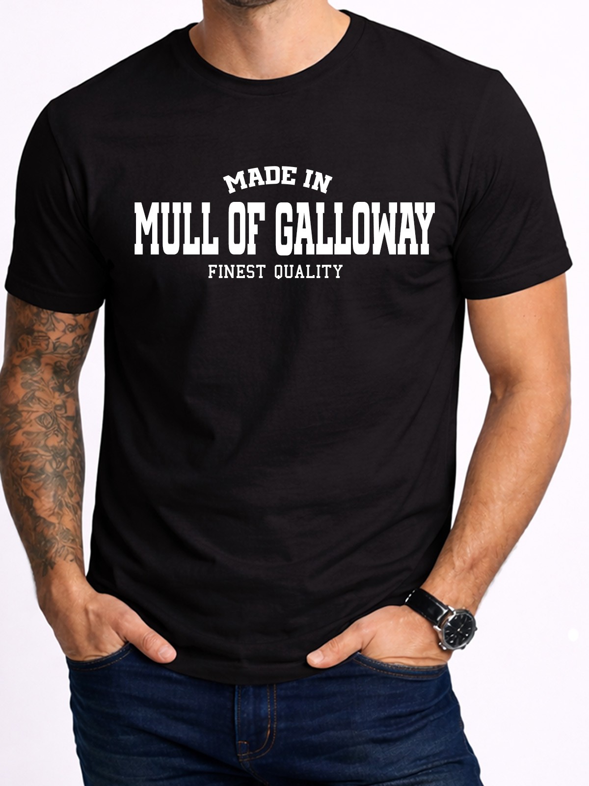 Product Of Mull Of Galloway T-Shirt Men’s UK Places Tee