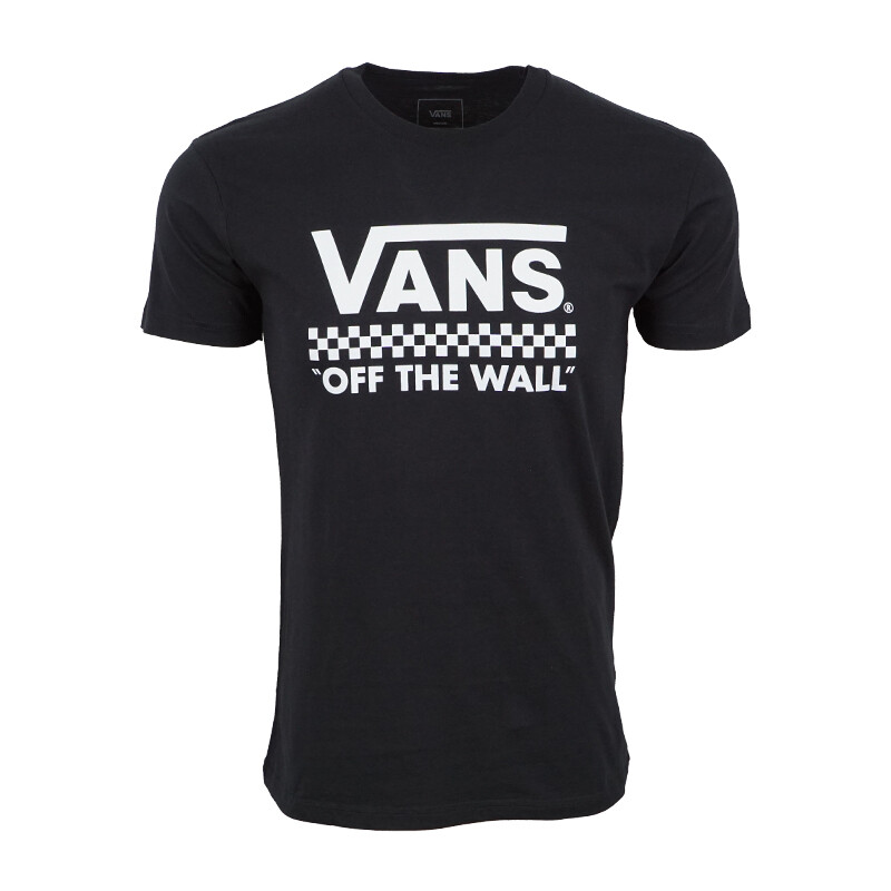 VANS MENS BMX TRACK MENS T SHIRT BLACK NEW
