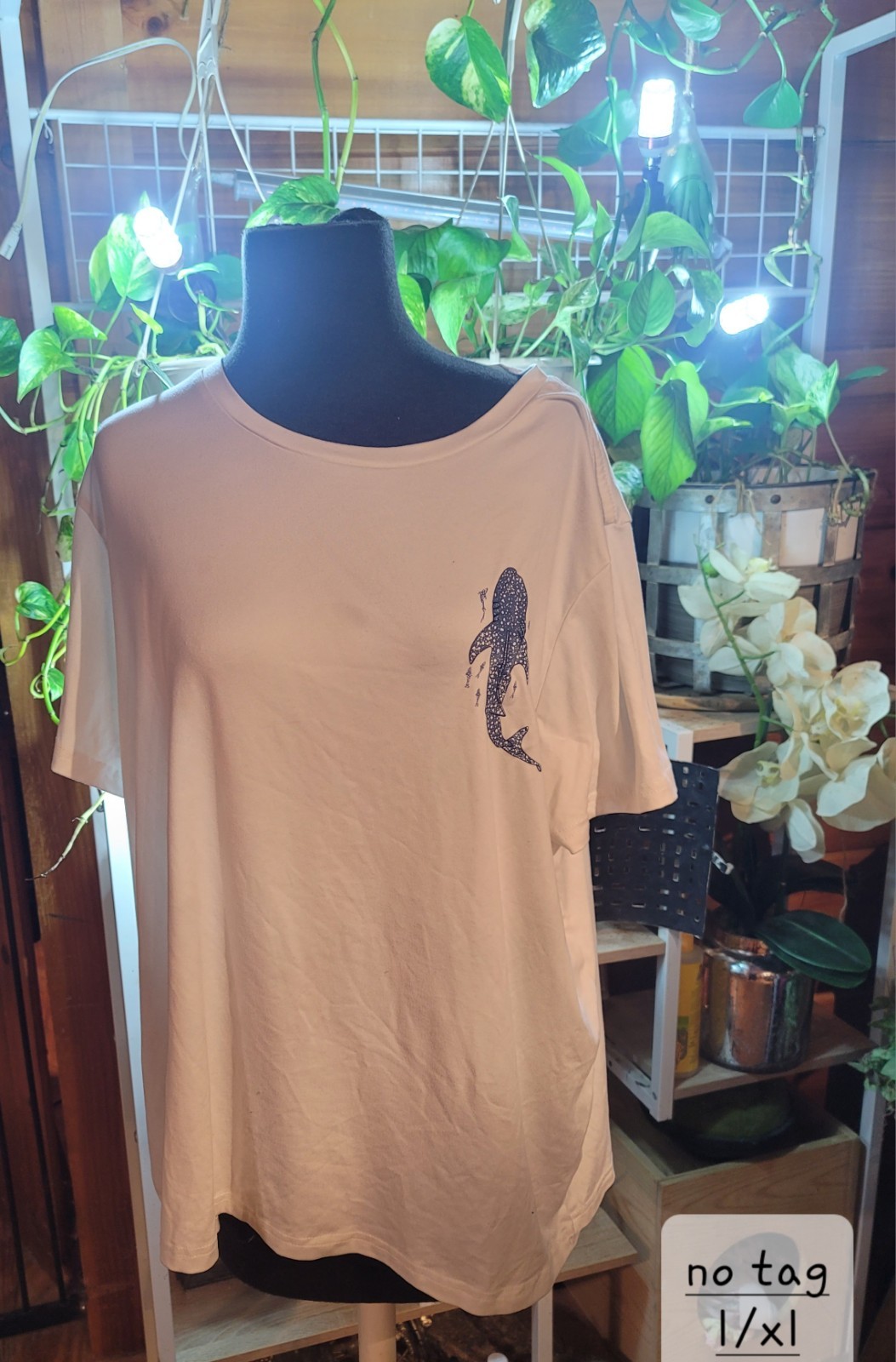 No Tag Unisex Adult Men’s T-shirt Large / XL Jesus Bible Verse