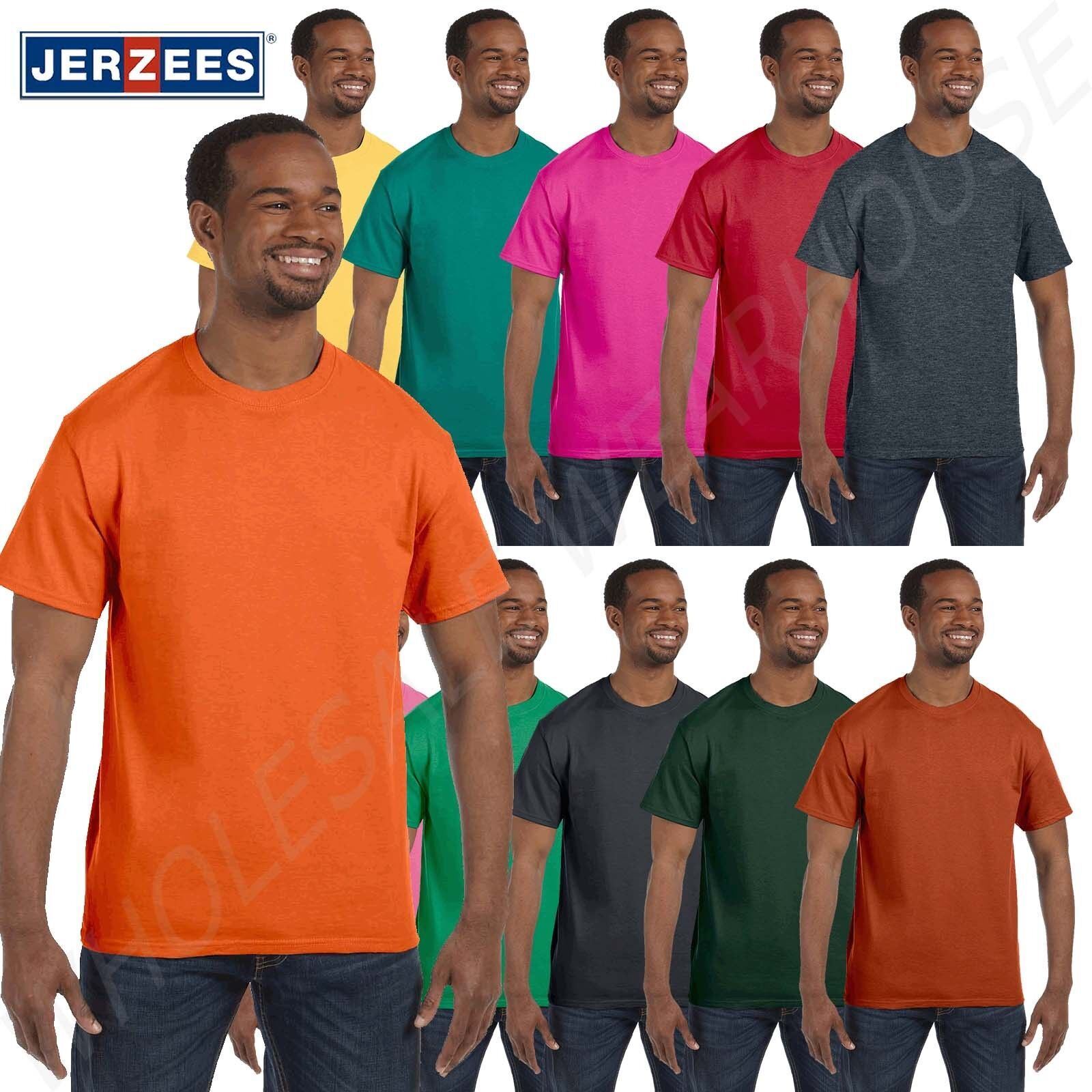 Jerzees DRI-Power Active Men’s 50/50 Blend Short Sleeves T-Shirt R-29M