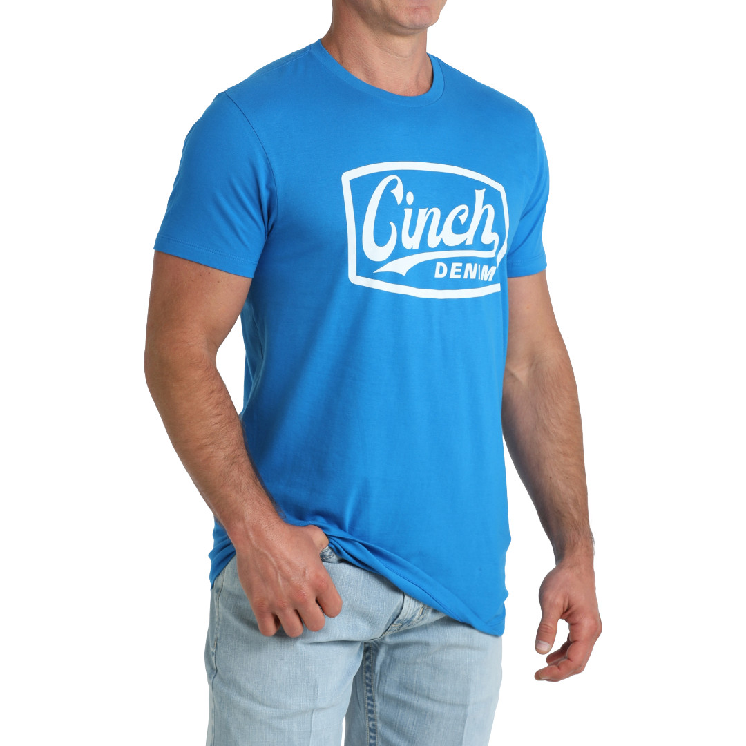 Cinch Men’s Royal Blue Logo Graphic T-Shirt MTT1690734
